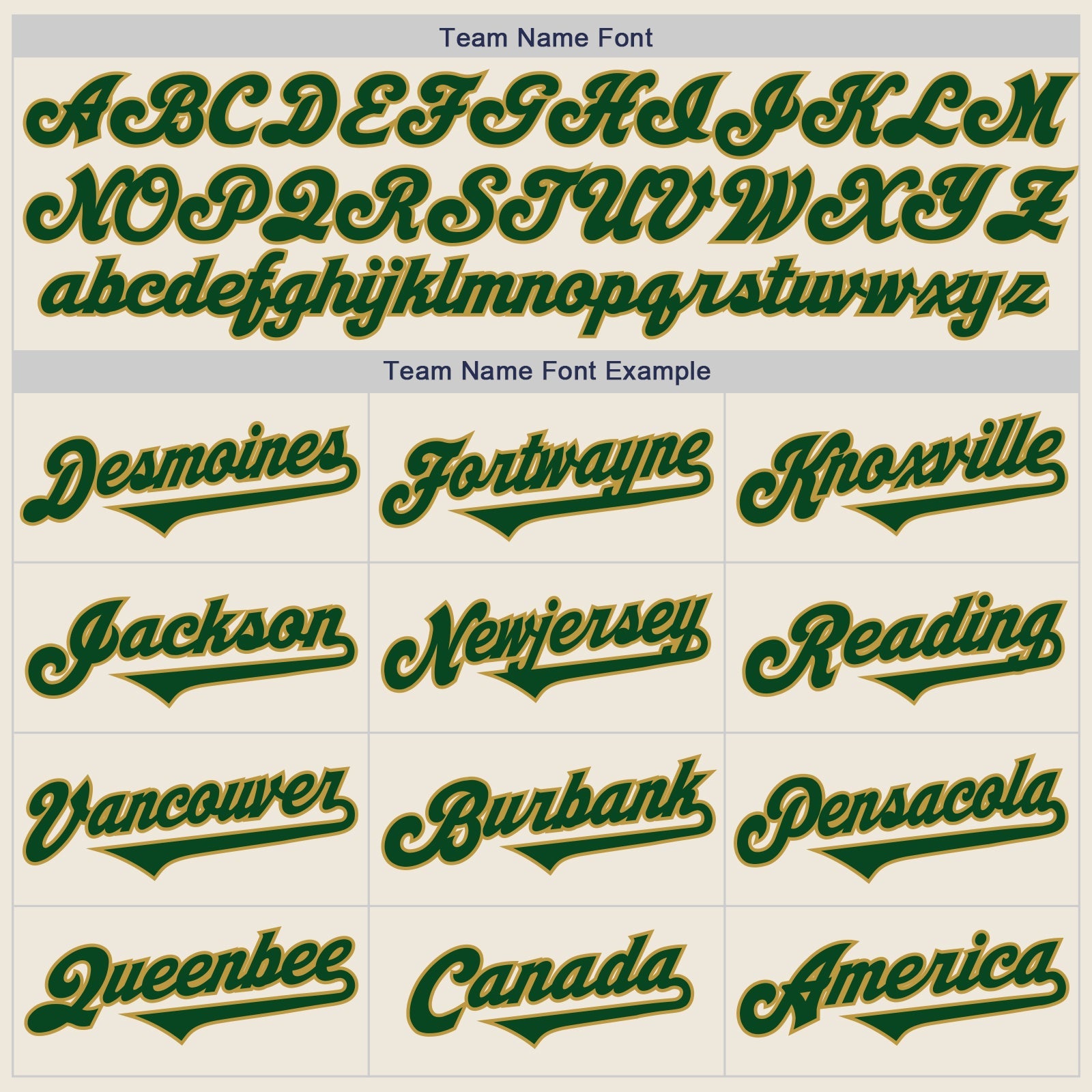 Custom Cream Green-Old Gold Authentic Two Tone Baseball Jersey view 4