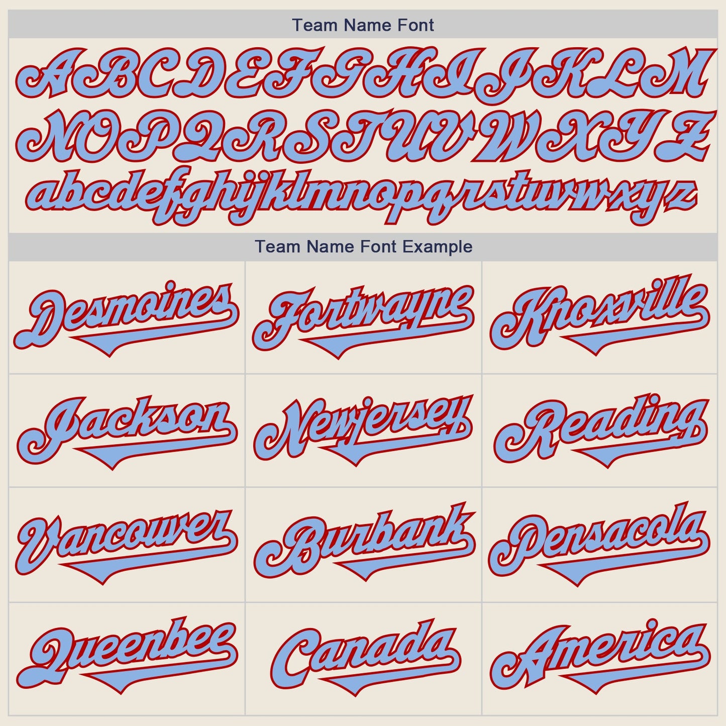 Custom Cream Light Blue-Red Authentic Two Tone Baseball Jersey view 4