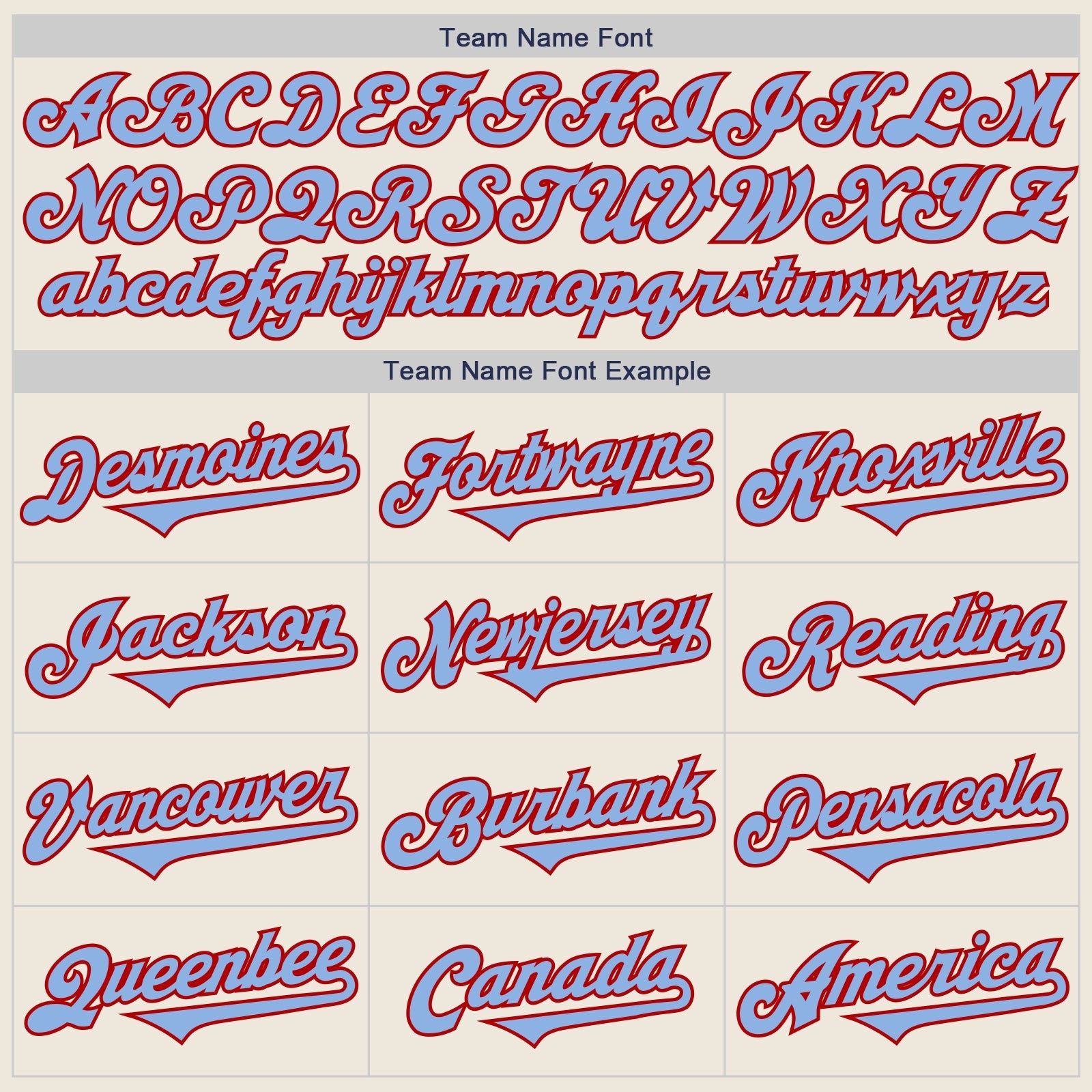 Custom Cream Light Blue-Red Authentic Two Tone Baseball Jersey view 4