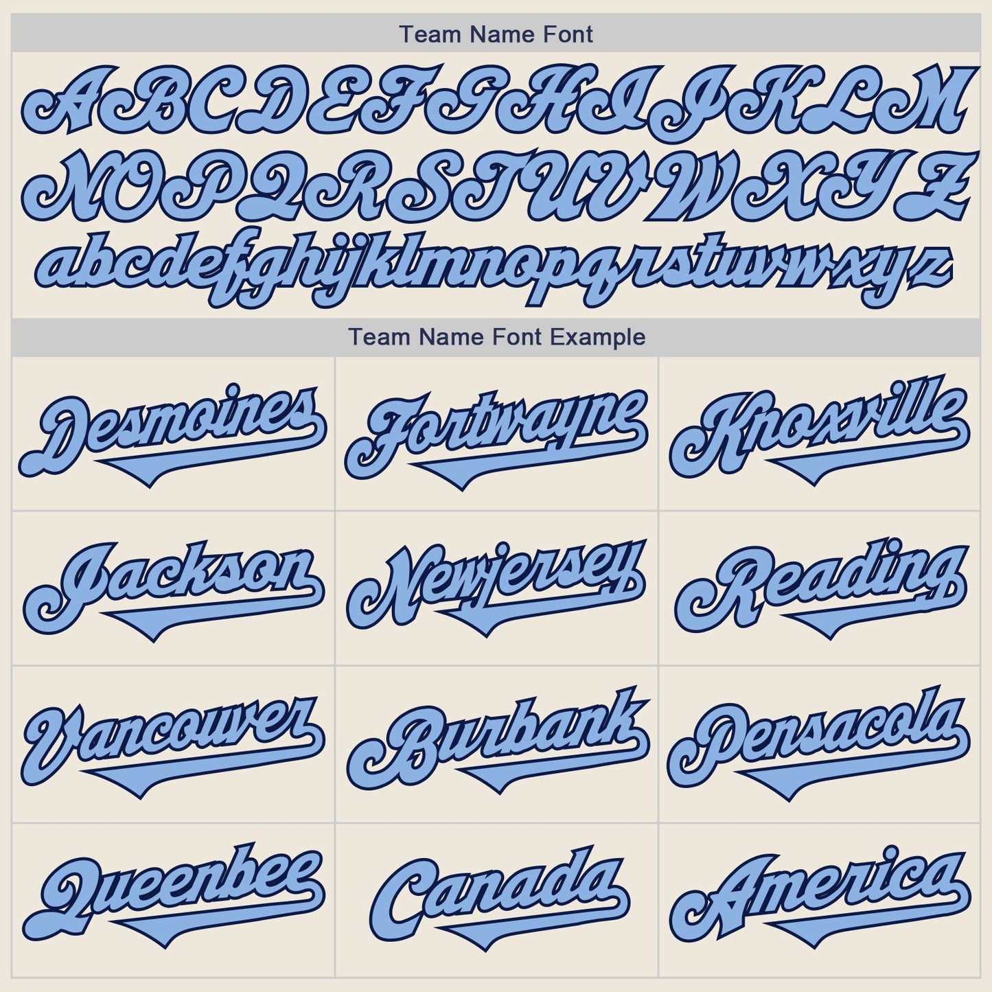 Custom Cream Light Blue-Navy Authentic Two Tone Baseball Jersey view 4