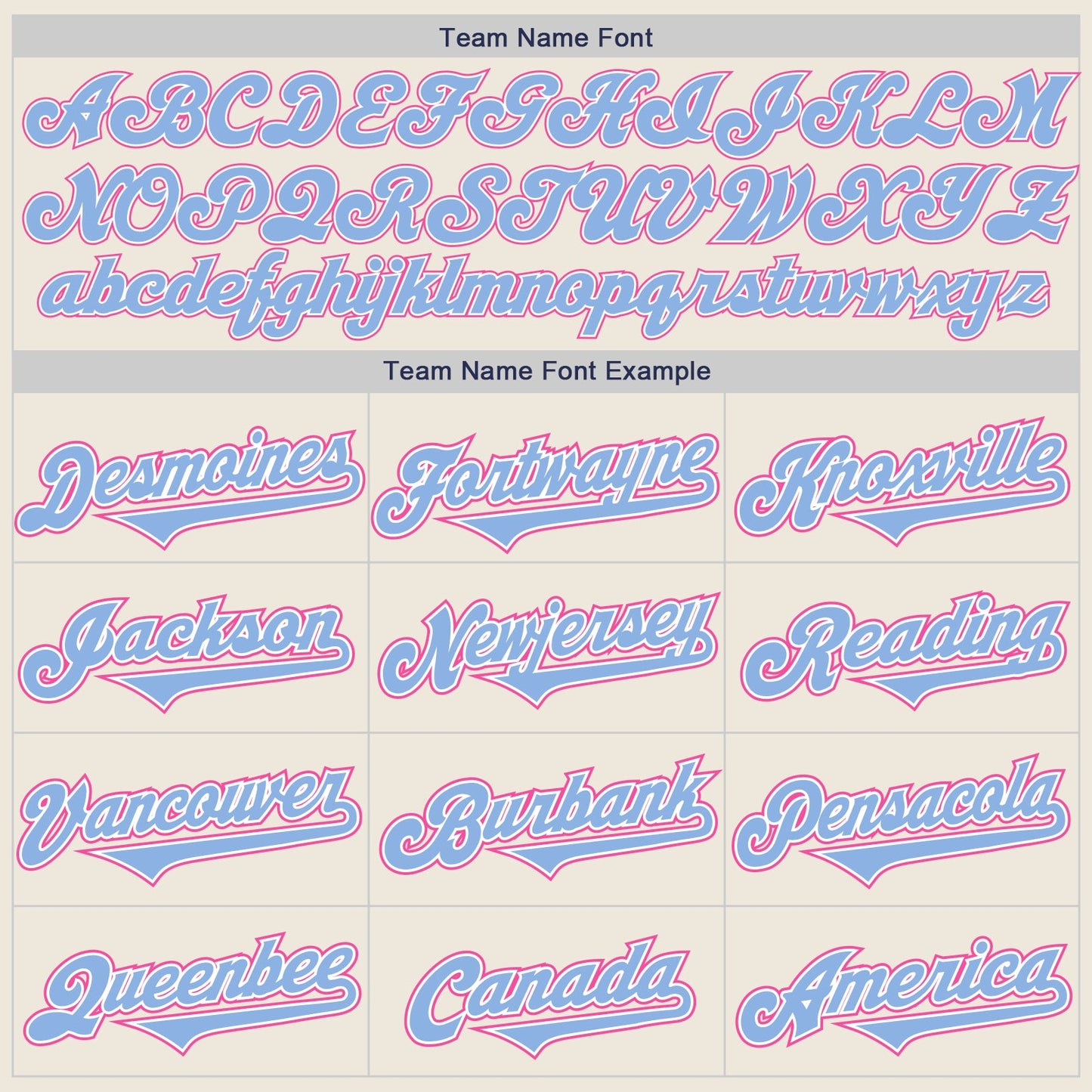 Custom Cream Light Blue White-Pink Authentic Two Tone Baseball Jersey view 4