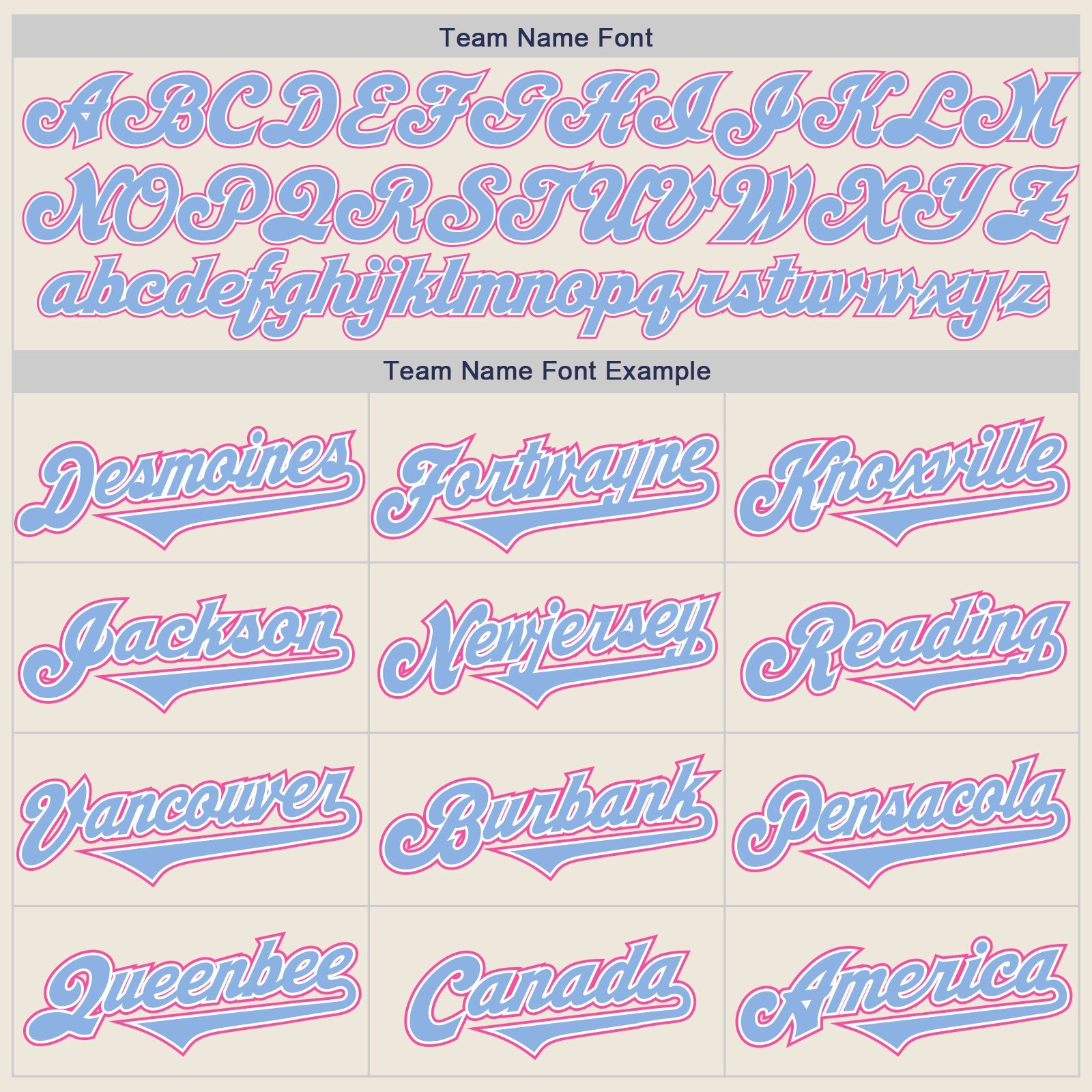 Custom Cream Light Blue White-Pink Authentic Two Tone Baseball Jersey view 4