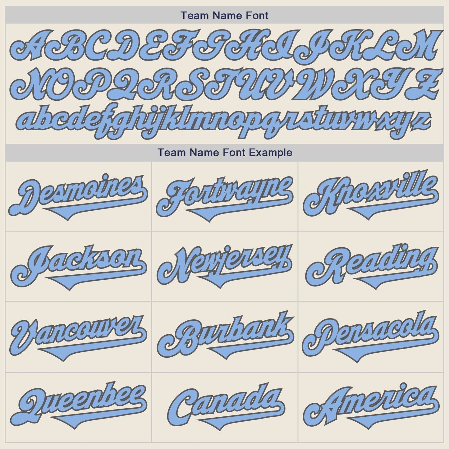Custom Cream Light Blue-Steel Gray Authentic Two Tone Baseball Jersey view 4