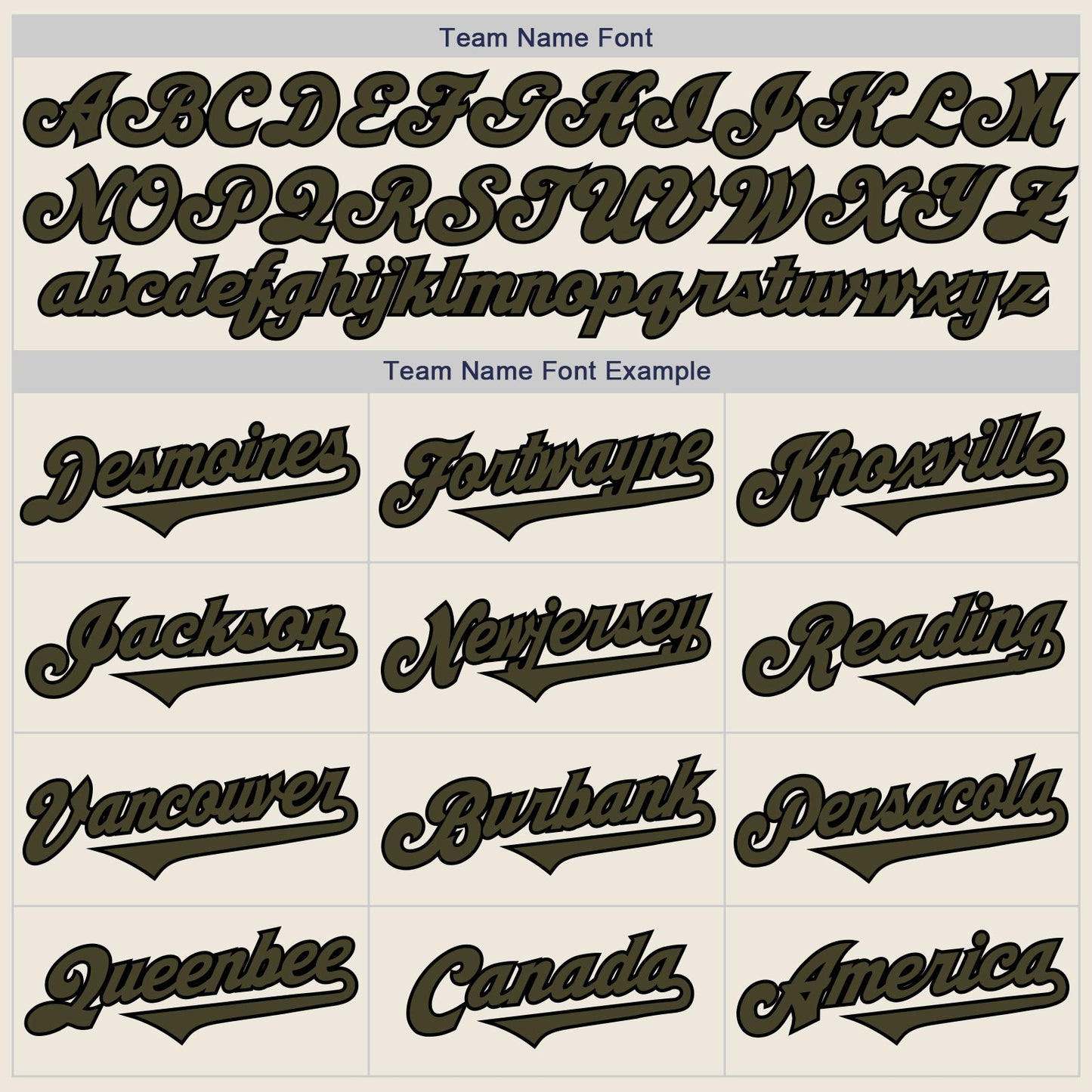 Custom Cream Olive-Black Authentic Two Tone Baseball Jersey view 4