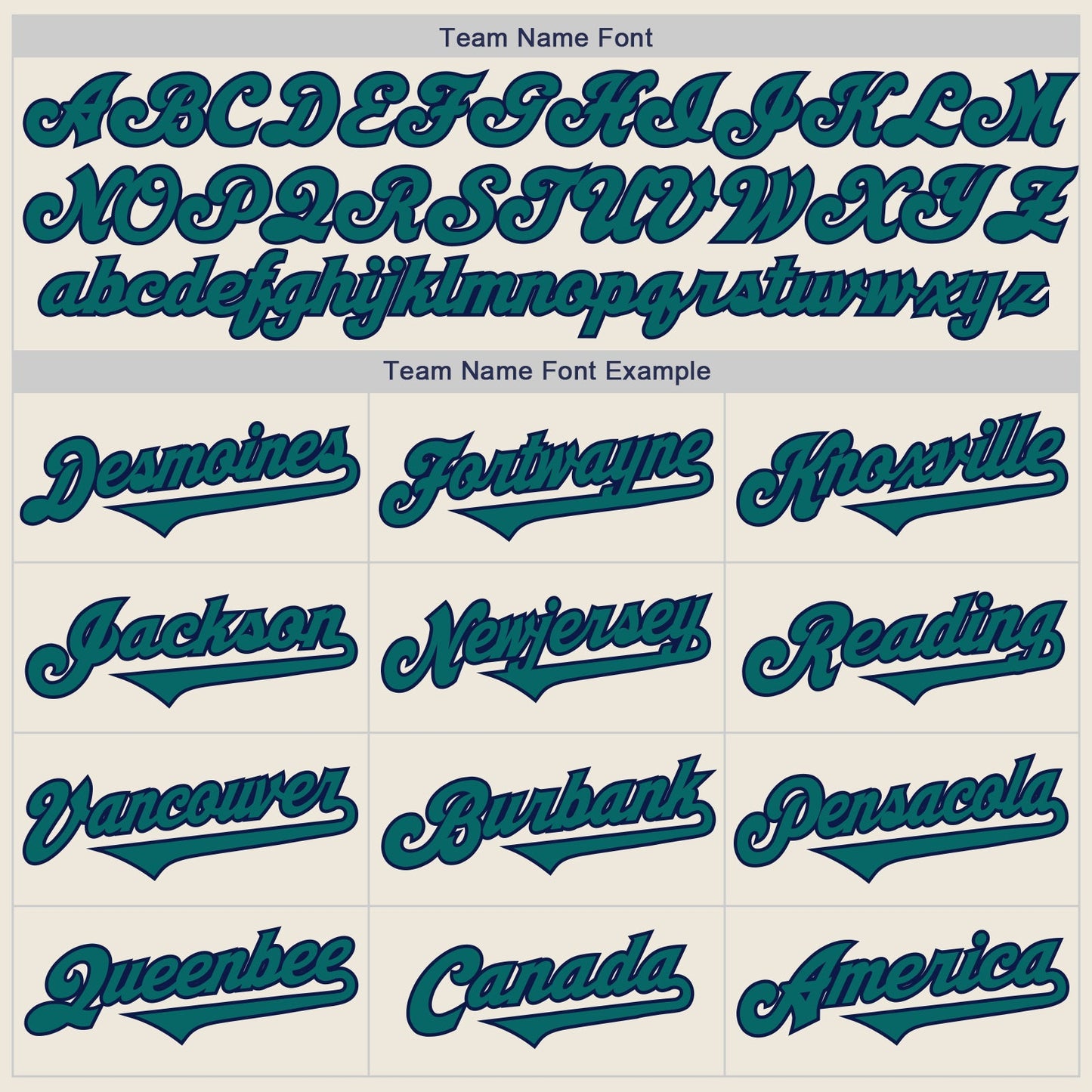 Custom Cream Teal-Navy Authentic Two Tone Baseball Jersey view 4