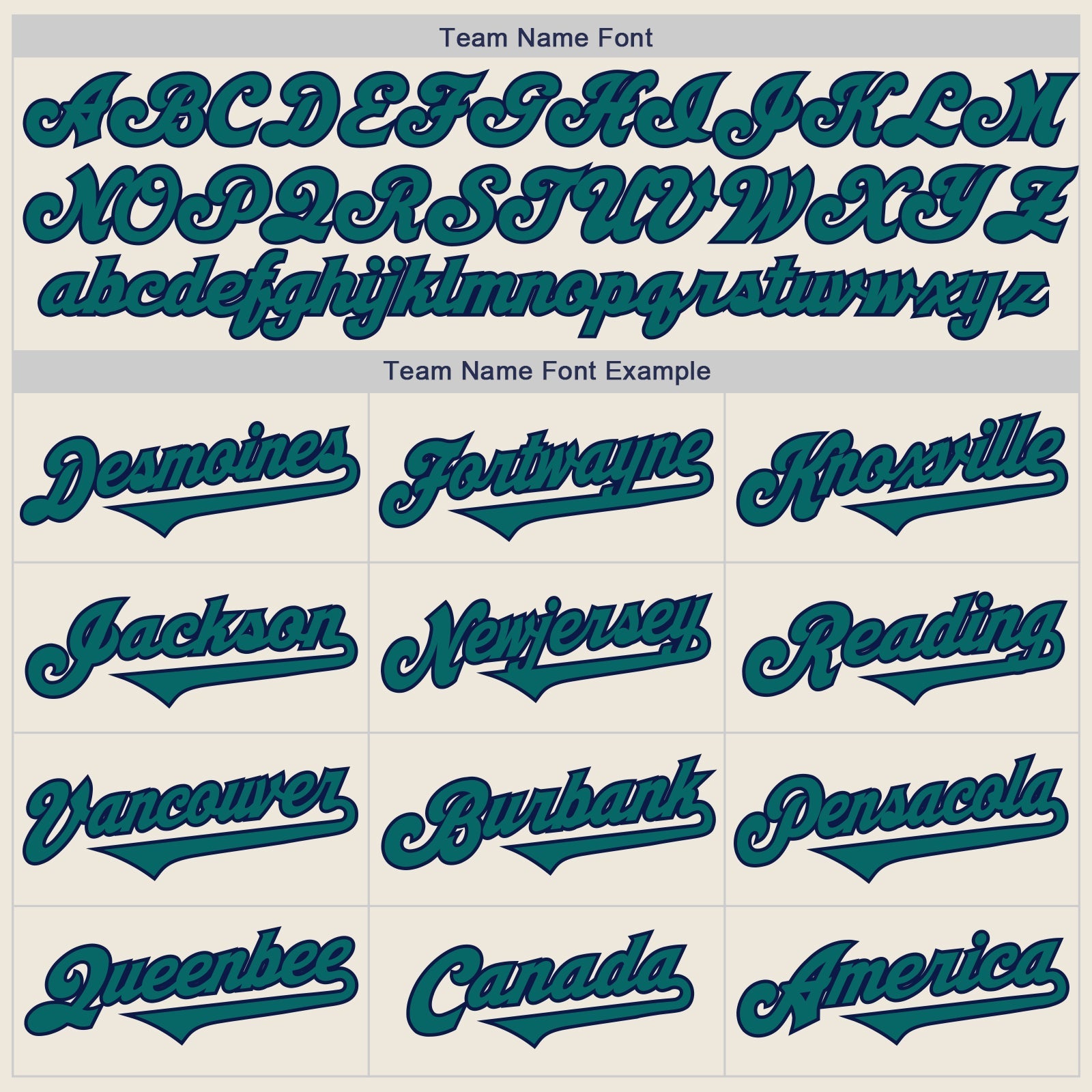 Custom Cream Teal-Navy Authentic Two Tone Baseball Jersey view 4