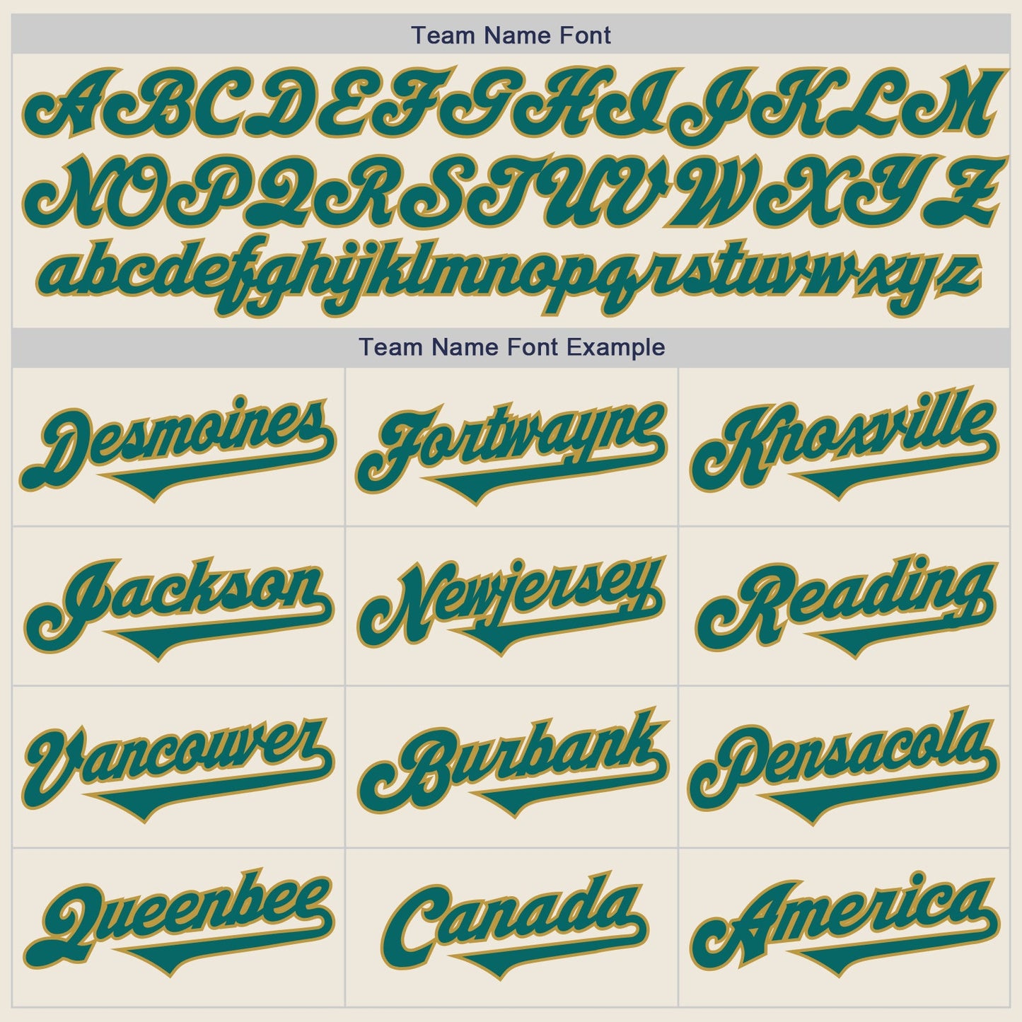 Custom Cream Teal-Old Gold Authentic Two Tone Baseball Jersey view 4