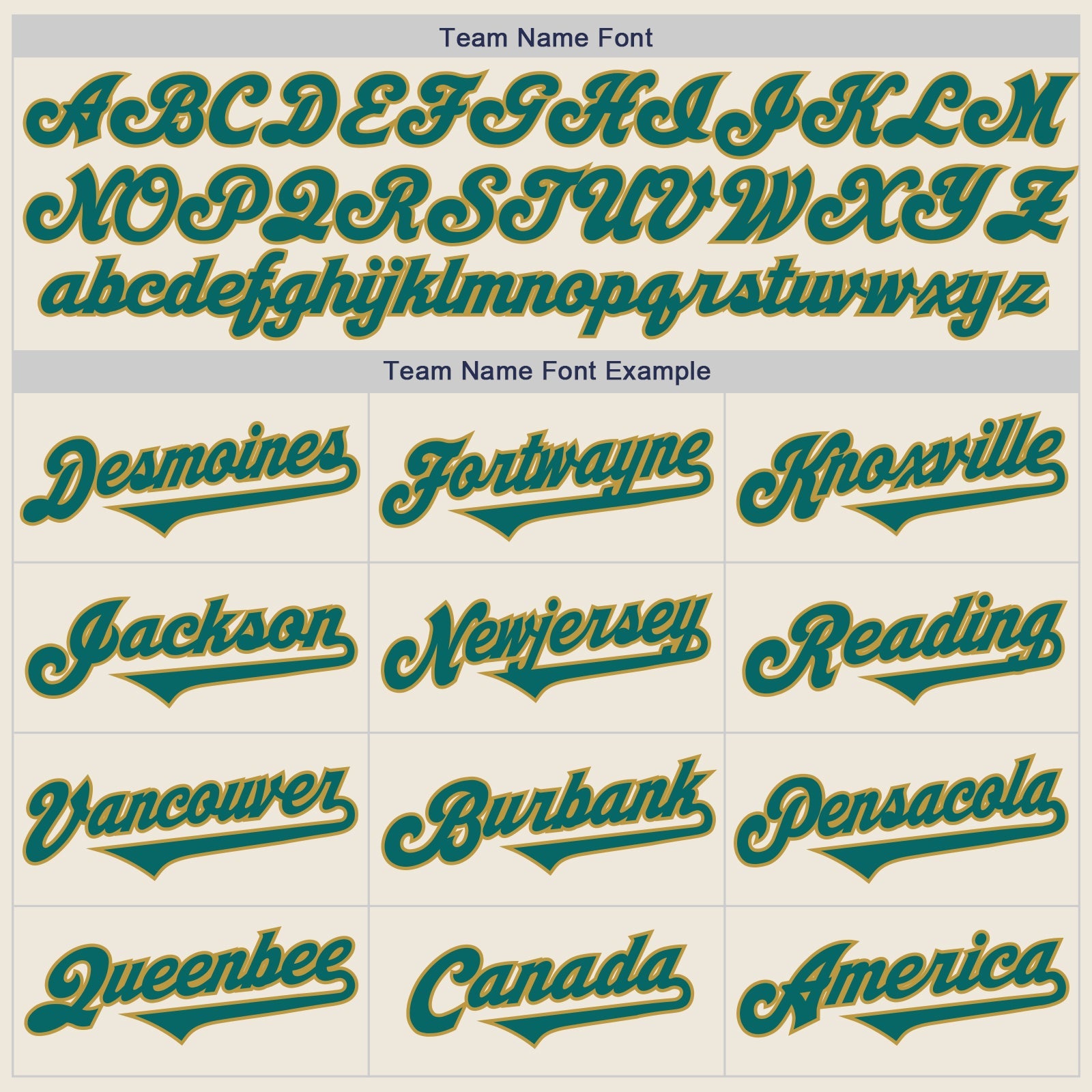 Custom Cream Teal-Old Gold Authentic Two Tone Baseball Jersey view 4