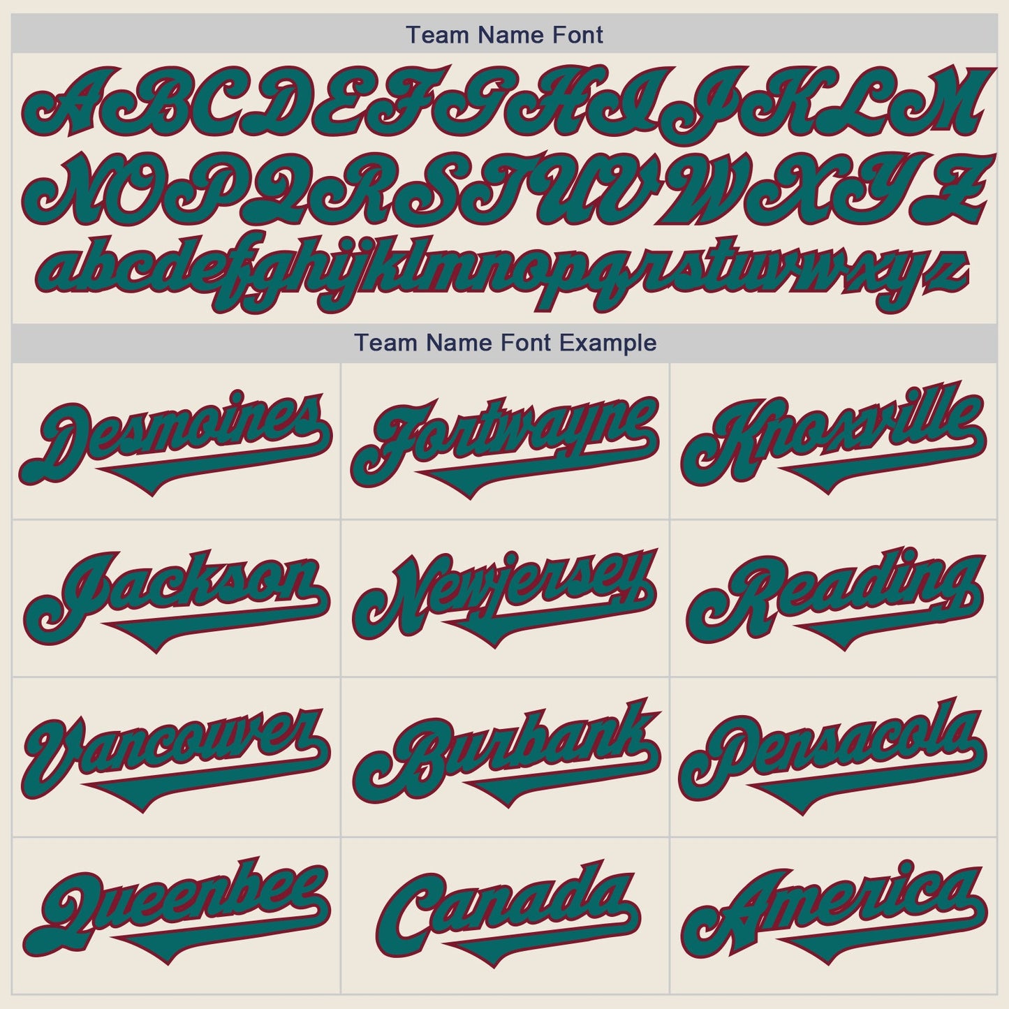 Custom Cream Teal-Crimson Authentic Two Tone Baseball Jersey view 4