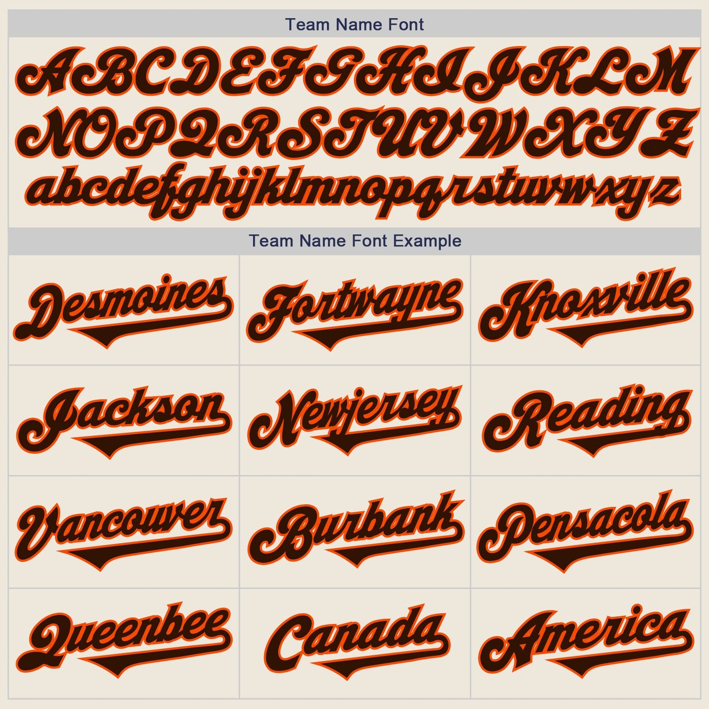 Custom Cream Brown-Orange Authentic Two Tone Baseball Jersey view 4