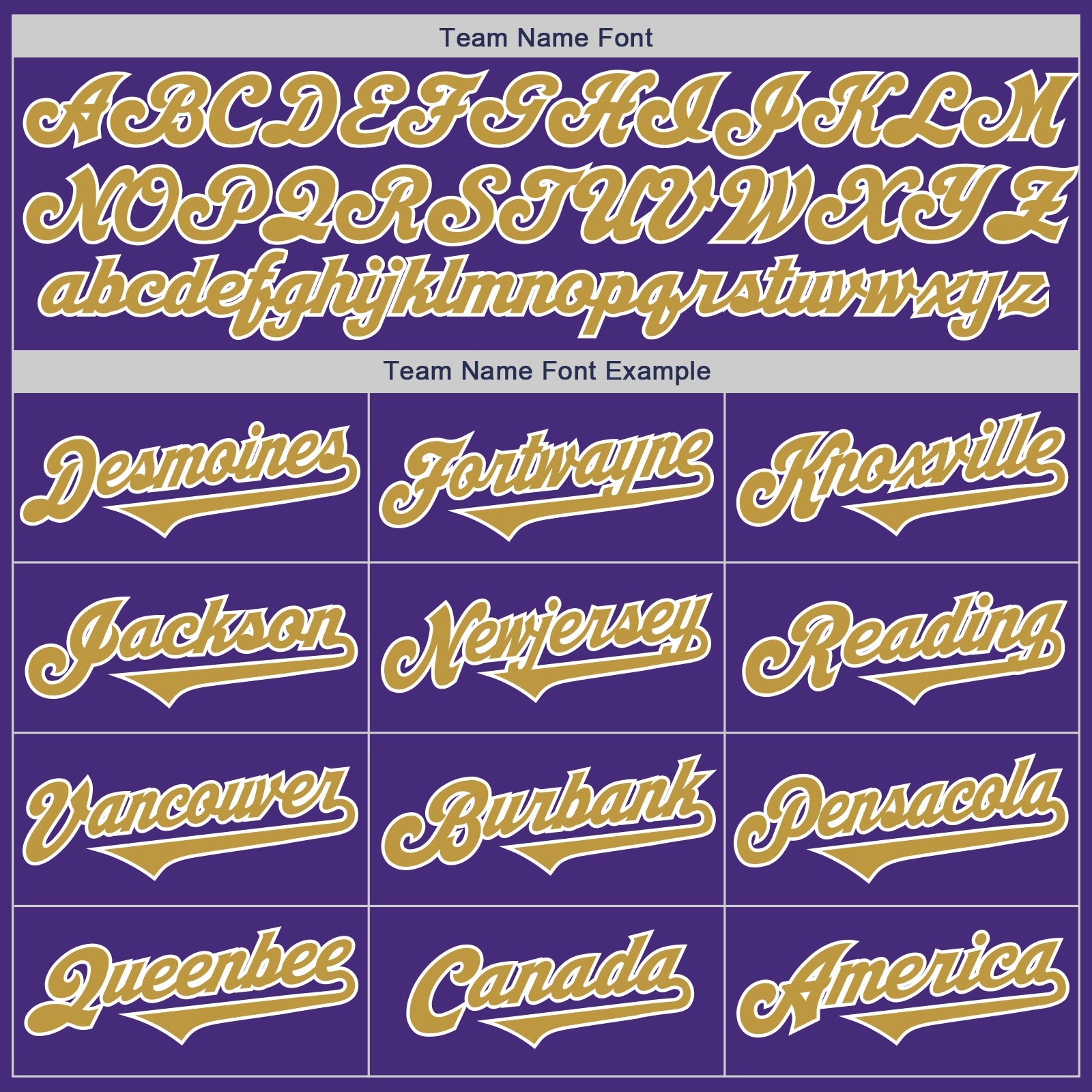 Custom Purple Old Gold-White Authentic Two Tone Baseball Jersey view 4