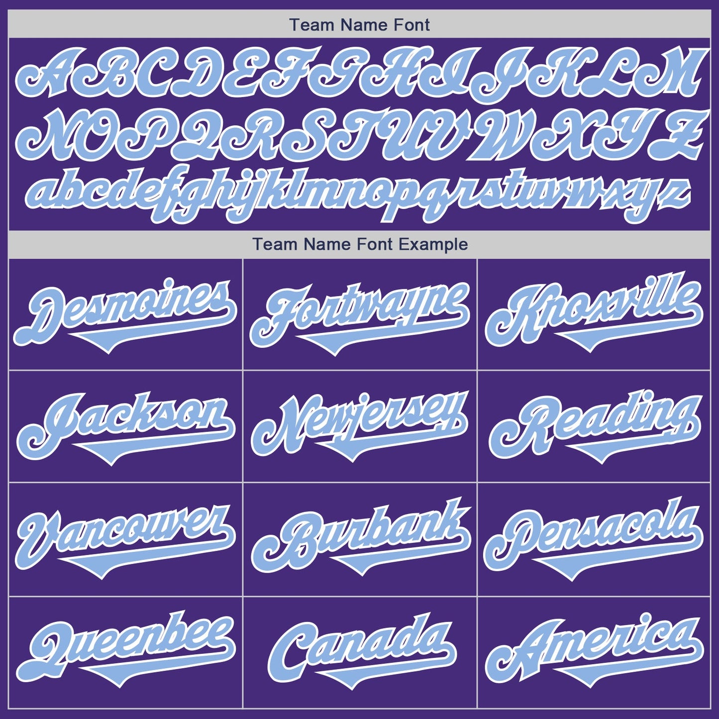 Custom Purple Light Blue-White Authentic Two Tone Baseball Jersey view 4