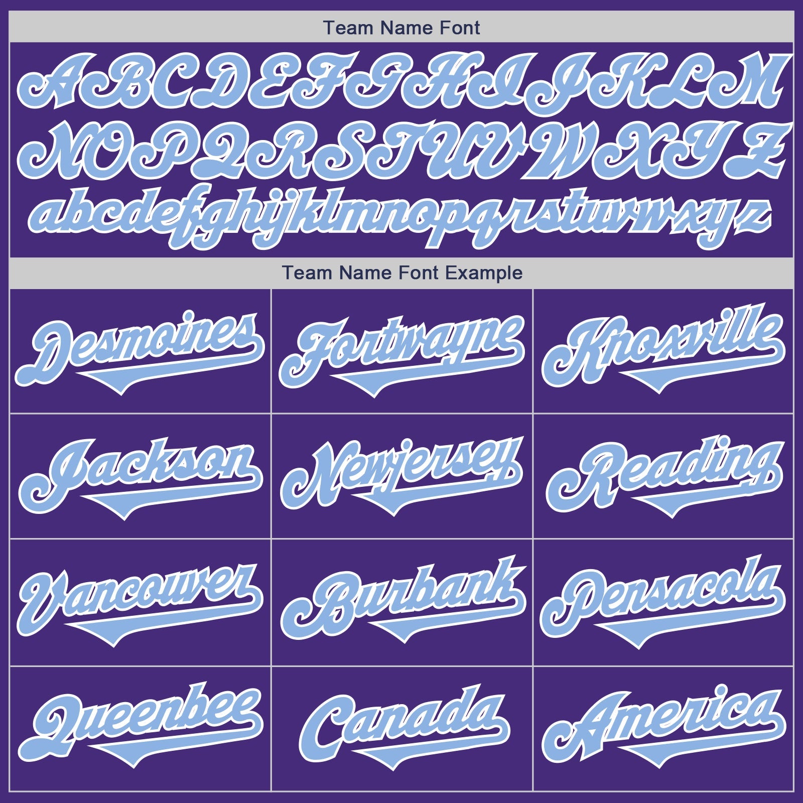 Custom Purple Light Blue-White Authentic Two Tone Baseball Jersey view 4