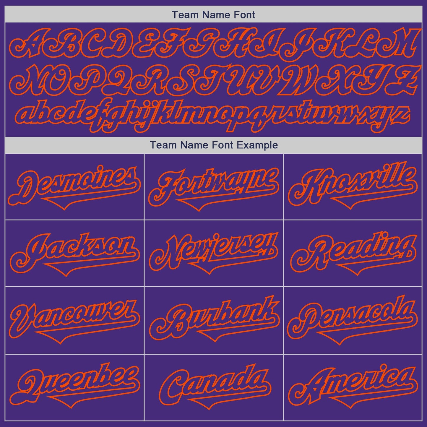 Custom Purple Orange Authentic Two Tone Baseball Jersey view 4