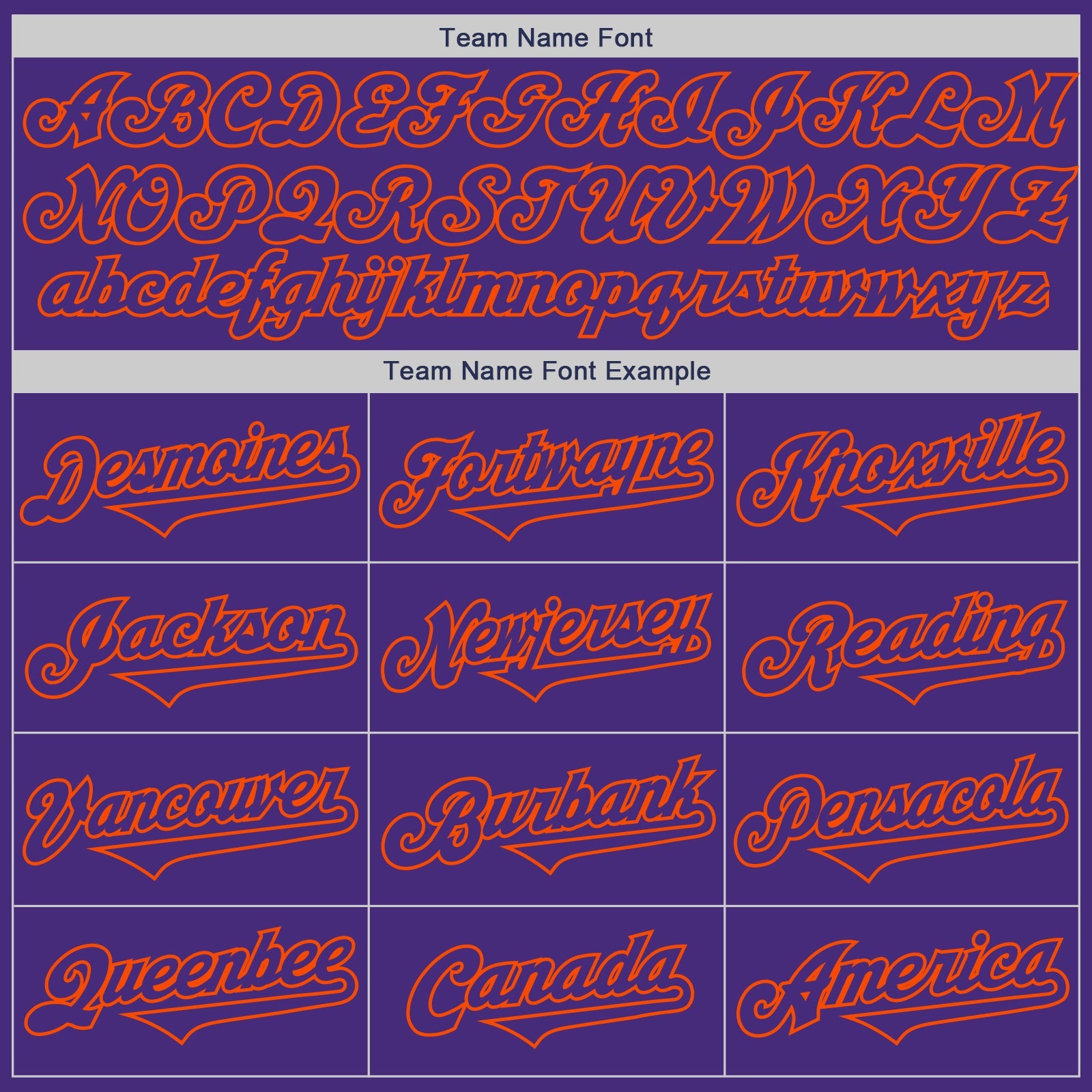 Custom Purple Orange Authentic Two Tone Baseball Jersey view 4