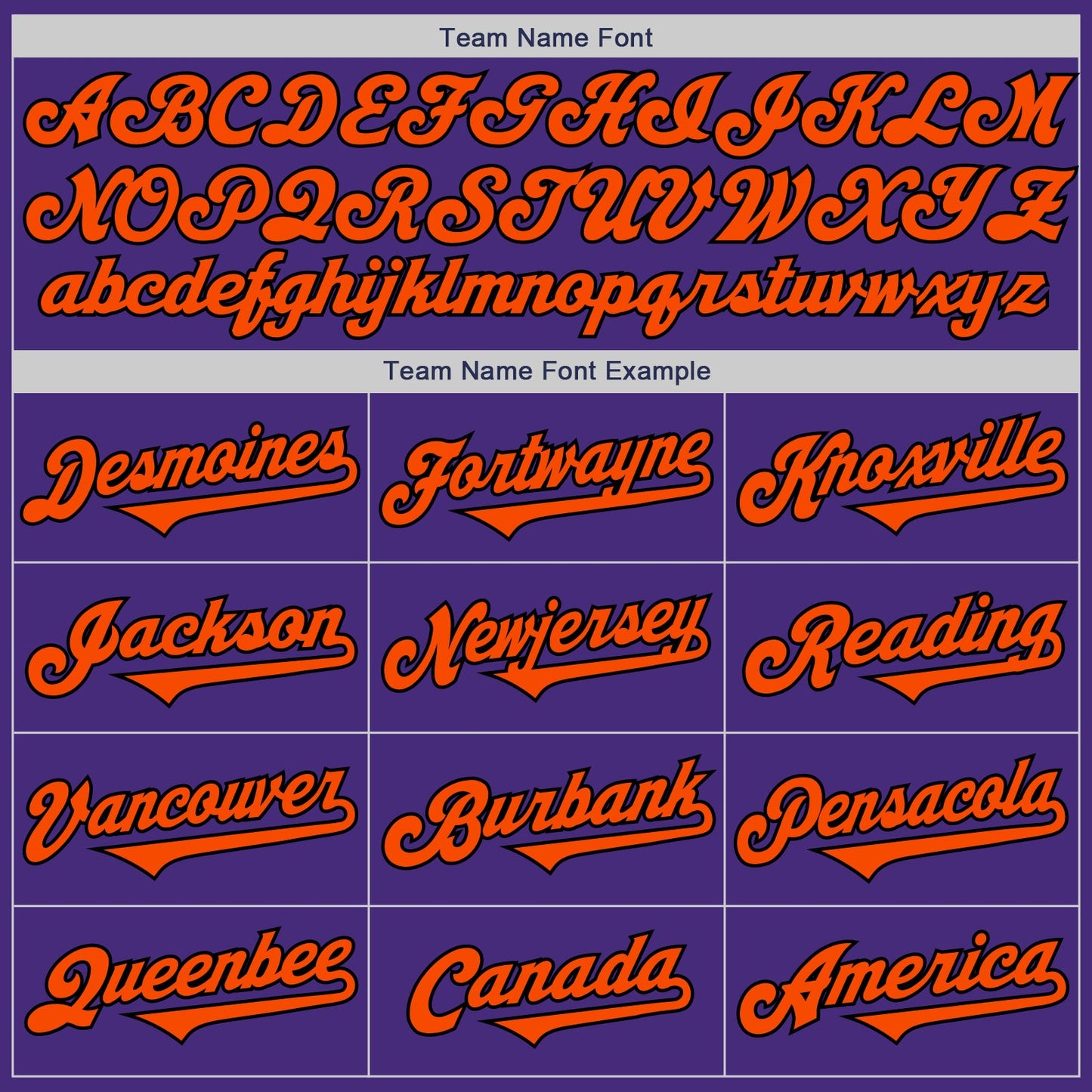Custom Purple Orange-Black Authentic Two Tone Baseball Jersey view 4