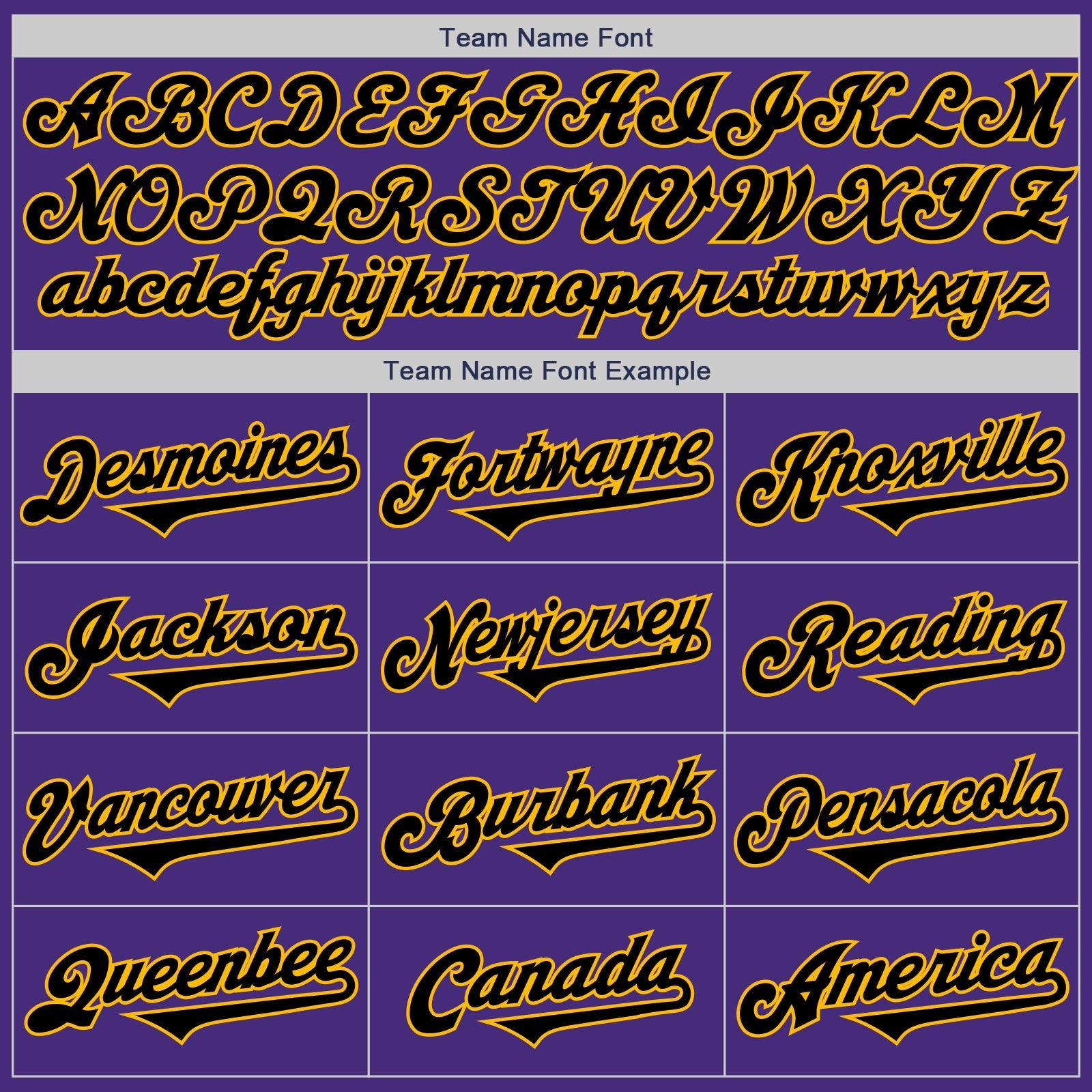 Custom Purple Black-Gold Authentic Two Tone Baseball Jersey view 4
