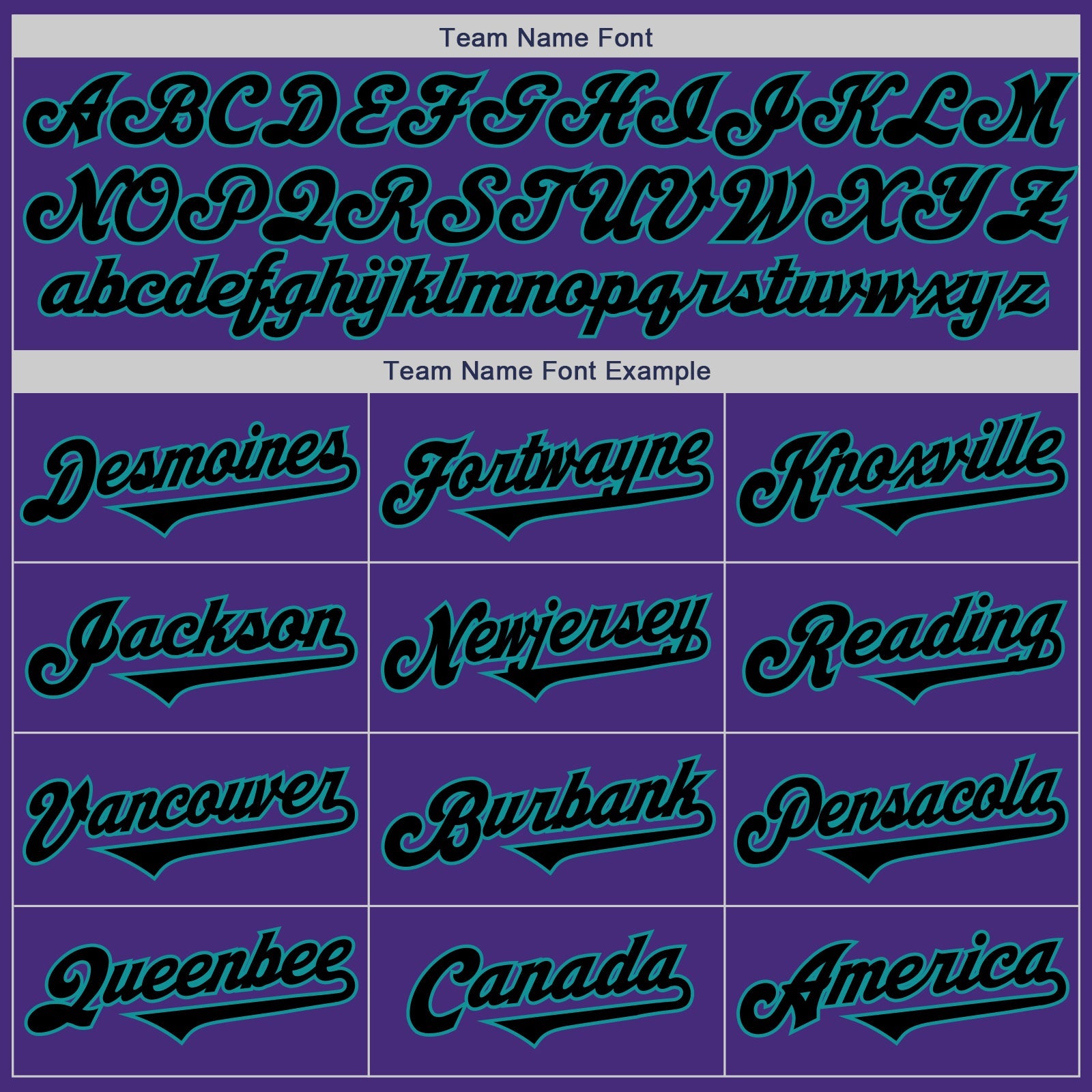 Custom Purple Black-Teal Authentic Two Tone Baseball Jersey view 4
