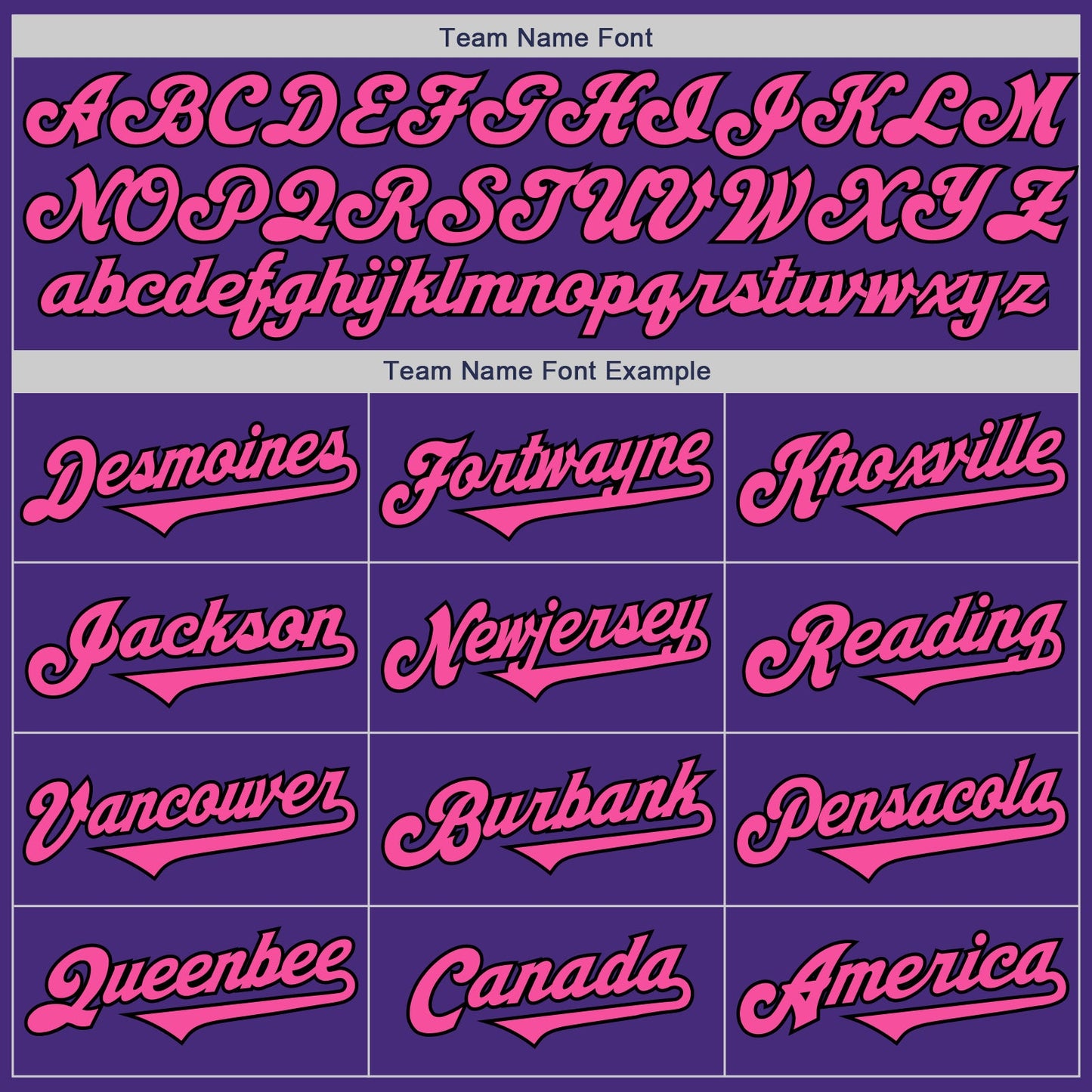 Custom Purple Pink-Black Authentic Two Tone Baseball Jersey view 4