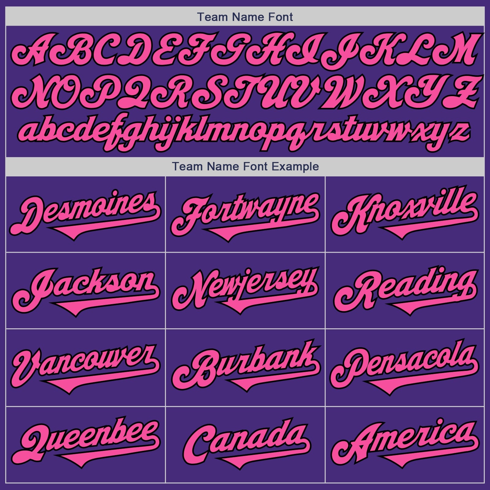 Custom Purple Pink-Black Authentic Two Tone Baseball Jersey view 4
