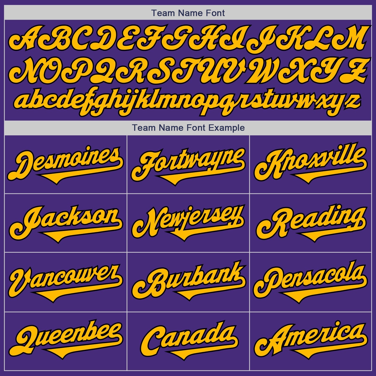 Custom Purple Gold-Black Authentic Two Tone Baseball Jersey view 4