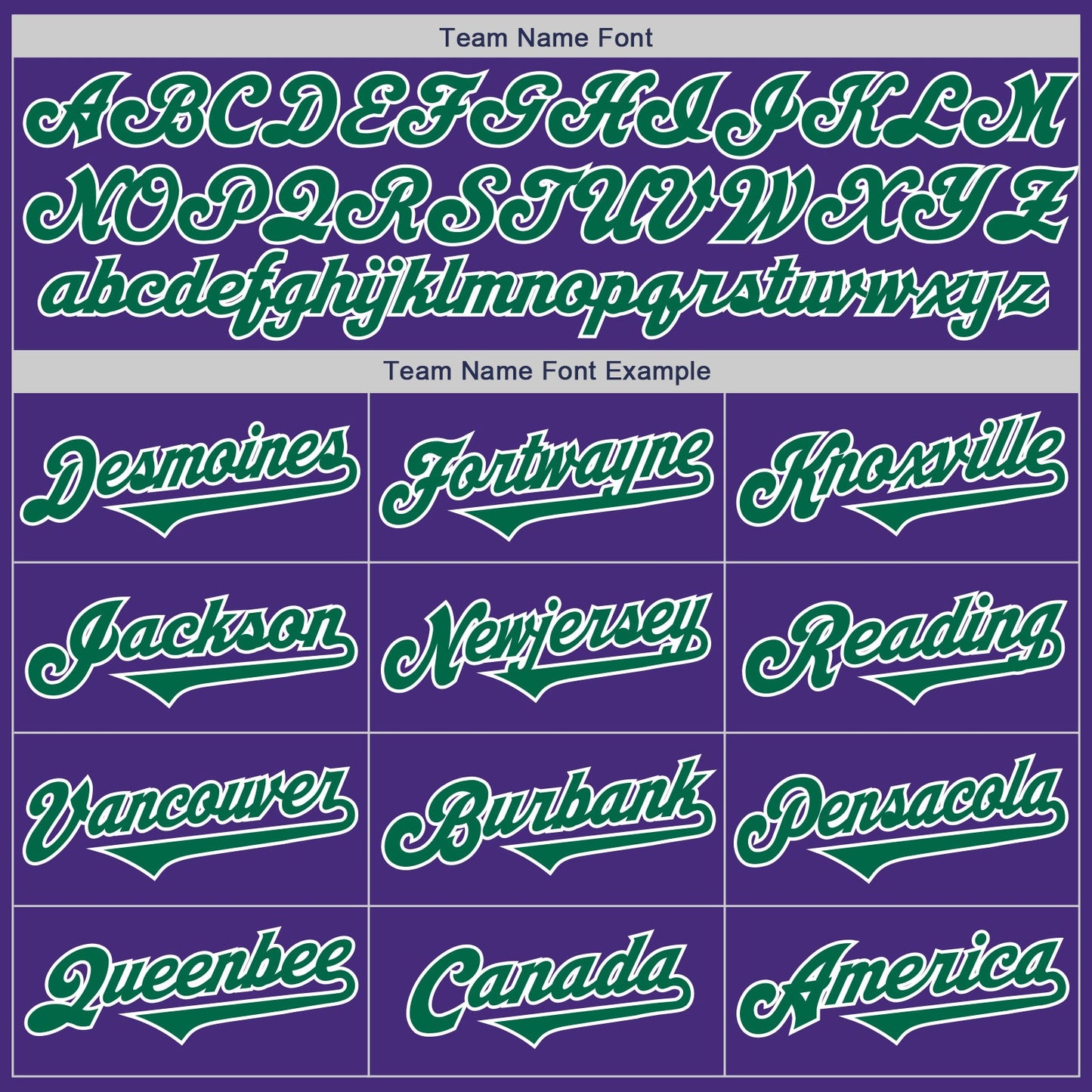 Custom Purple Kelly Green-White Authentic Two Tone Baseball Jersey view 4