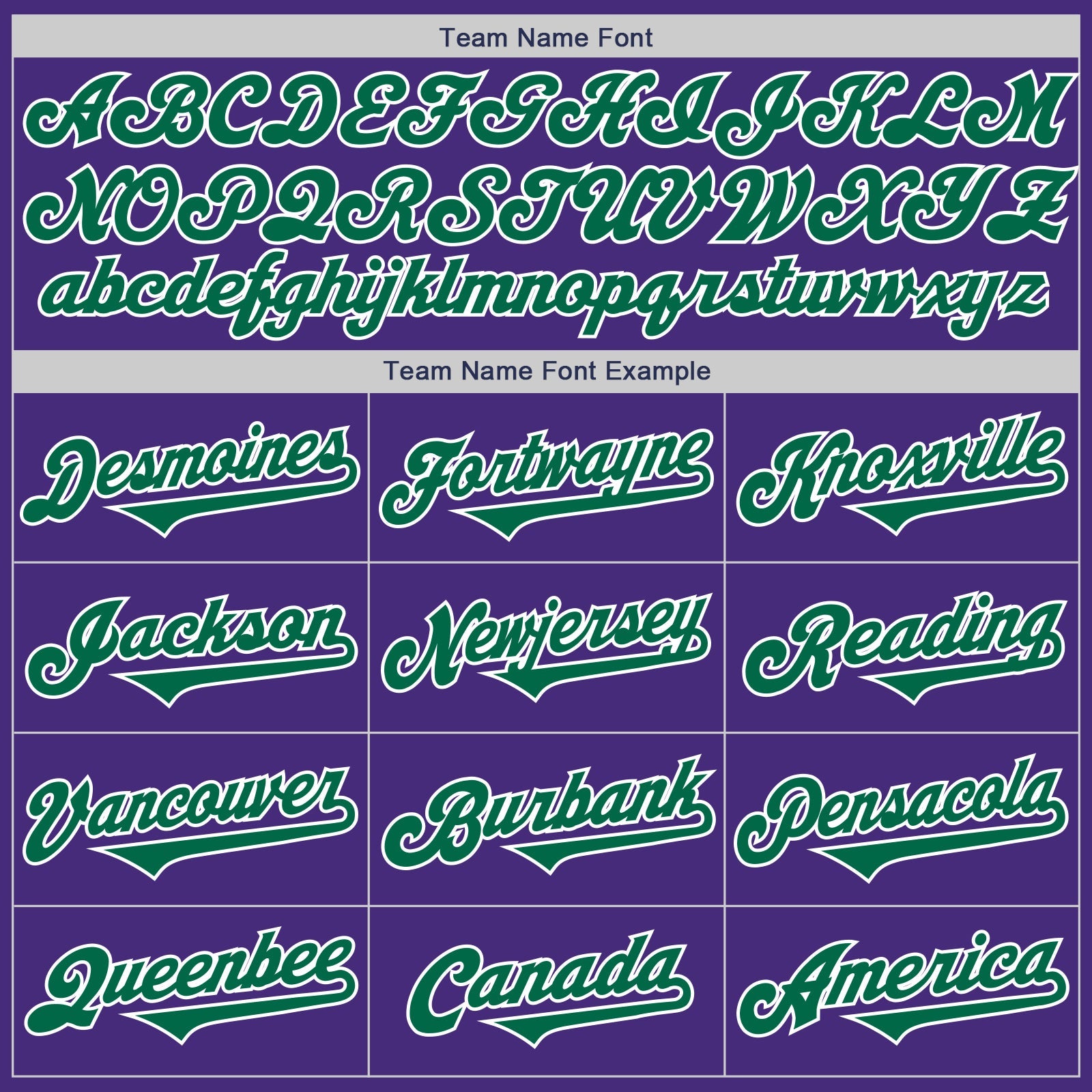 Custom Purple Kelly Green-White Authentic Two Tone Baseball Jersey view 4