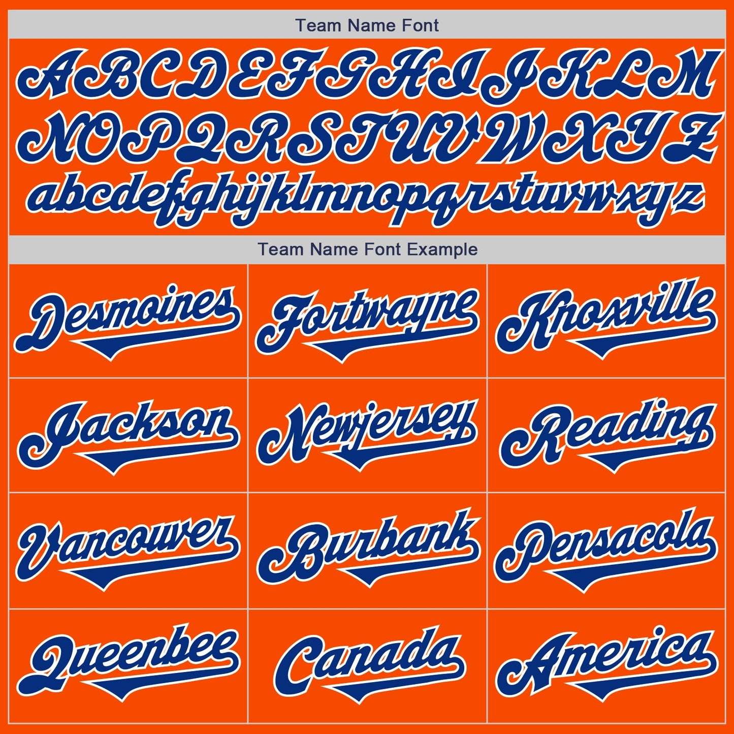 Custom Orange Royal-White Authentic Two Tone Baseball Jersey view 4