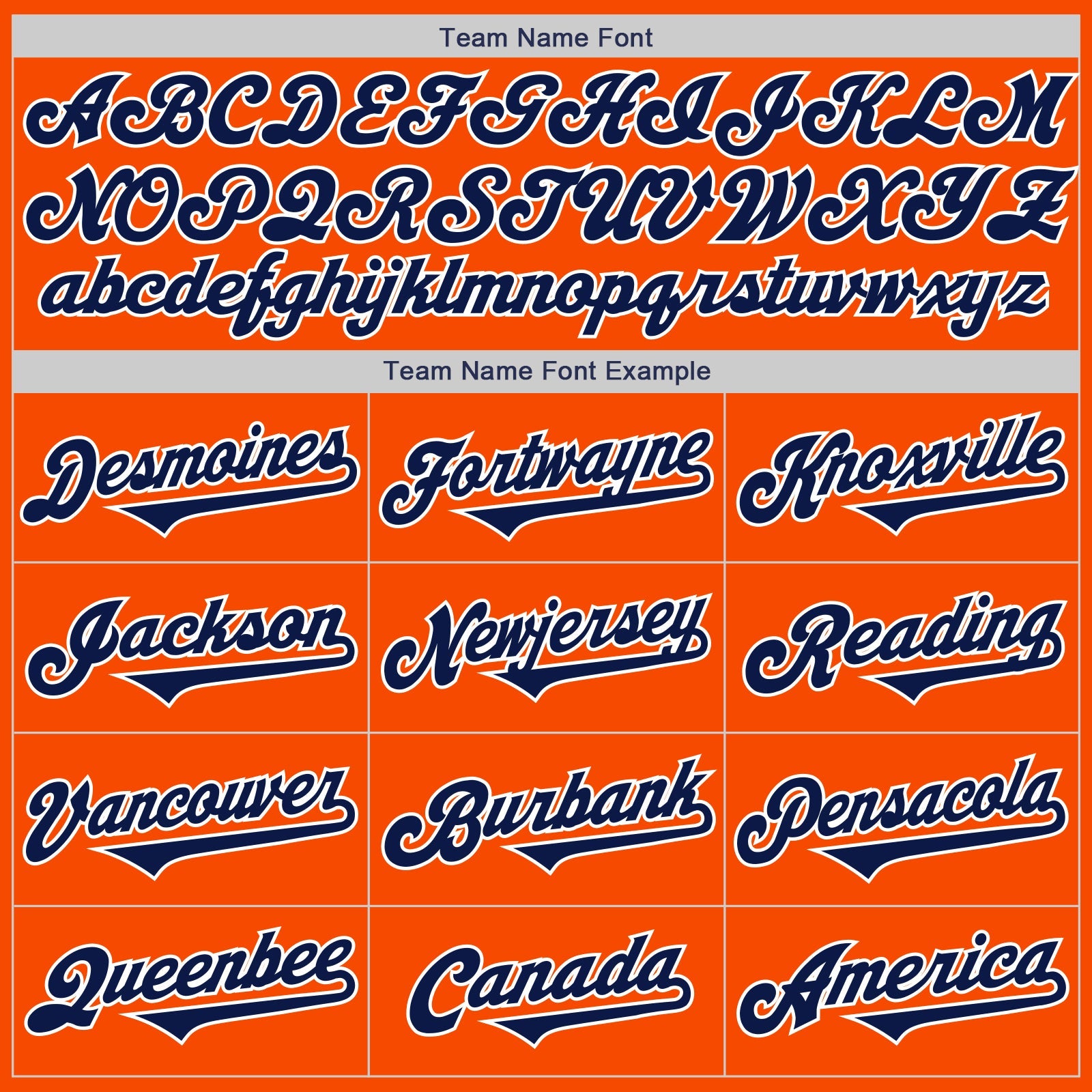 Custom Orange Navy-White Authentic Two Tone Baseball Jersey view 4