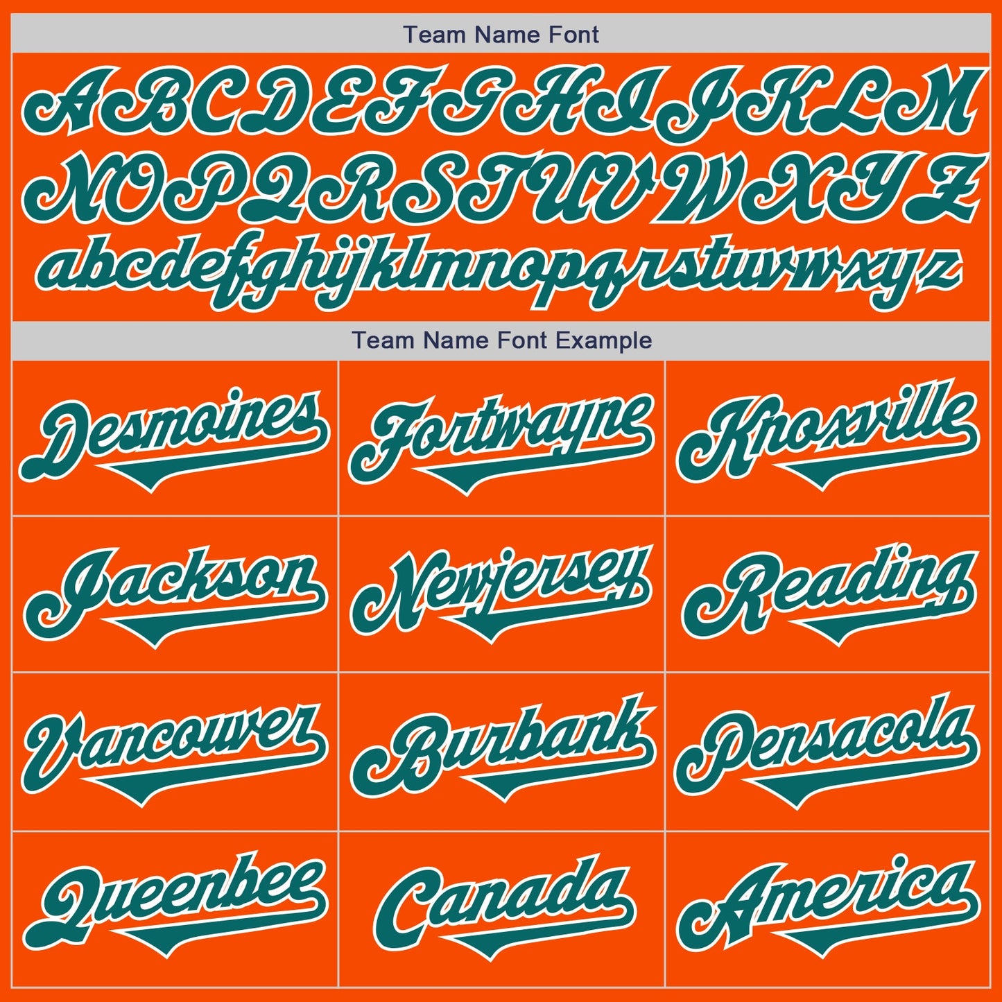 Custom Orange Teal-White Authentic Two Tone Baseball Jersey view 4