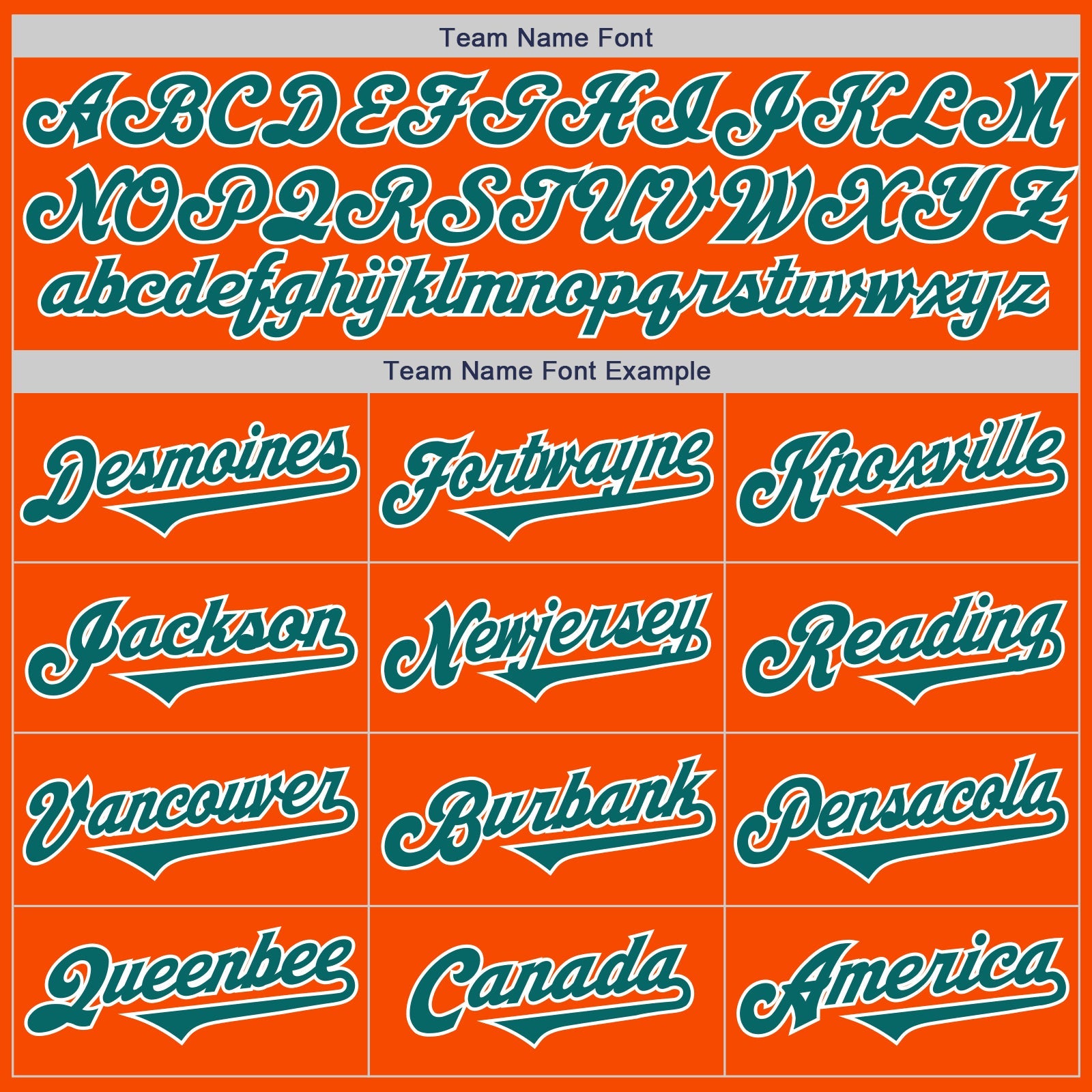 Custom Orange Teal-White Authentic Two Tone Baseball Jersey view 4