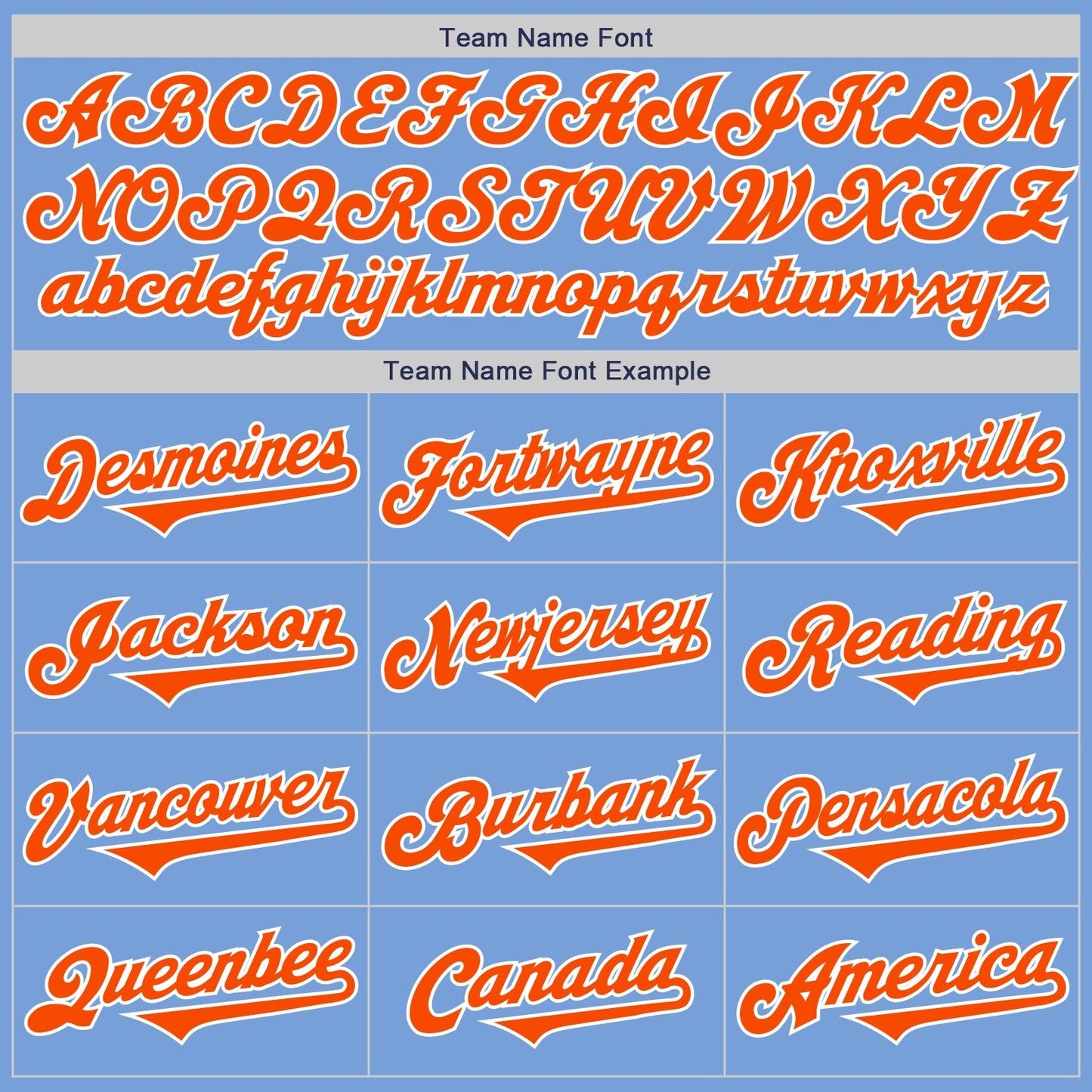 Custom Light Blue Orange-White Authentic Two Tone Baseball Jersey view 4