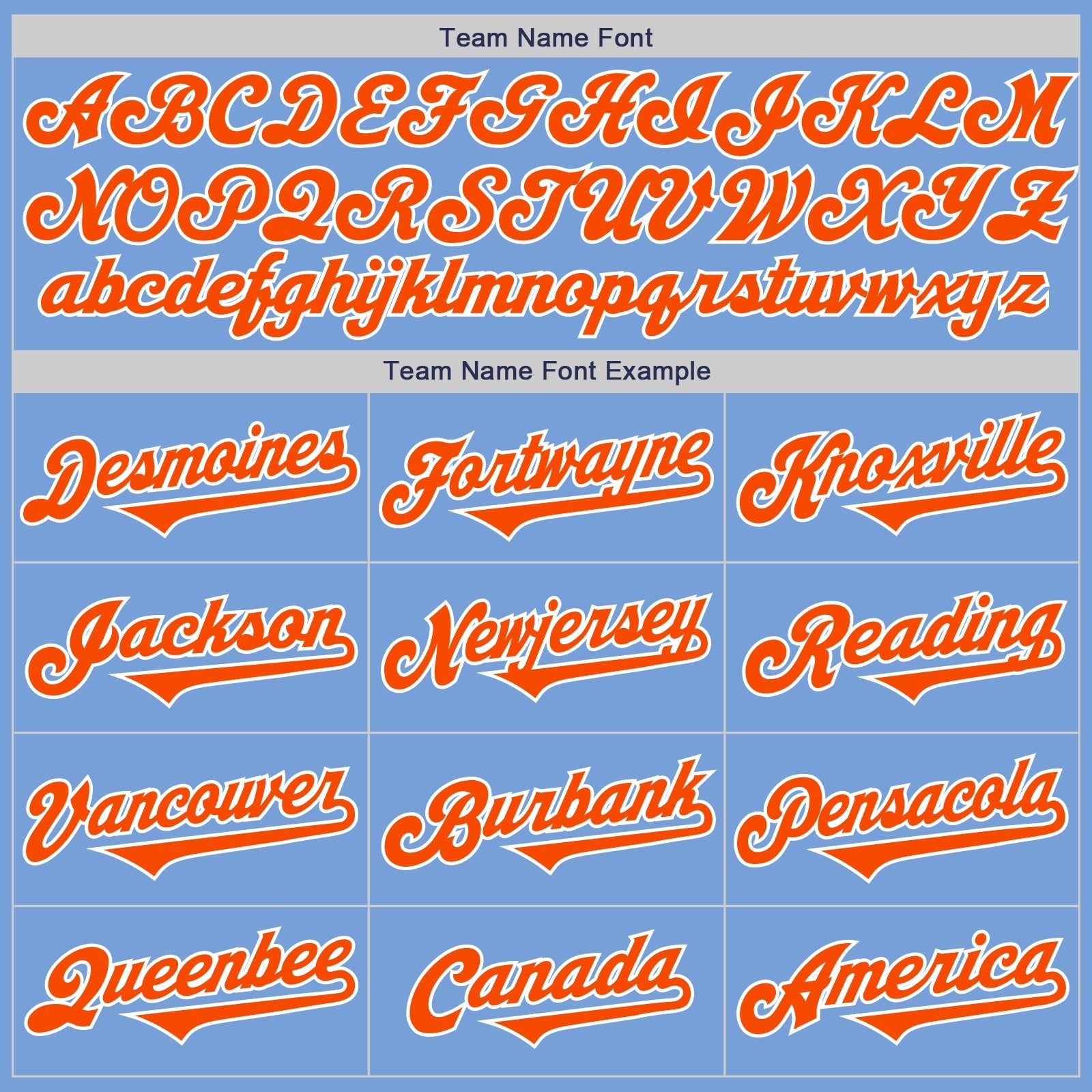 Custom Light Blue Orange-White Authentic Two Tone Baseball Jersey view 4