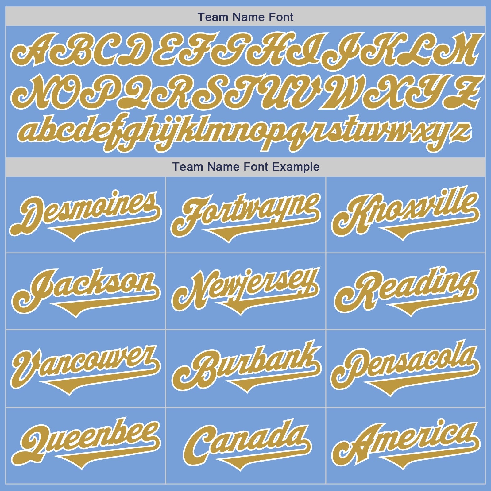 Custom Light Blue Old Gold-White Authentic Two Tone Baseball Jersey view 4