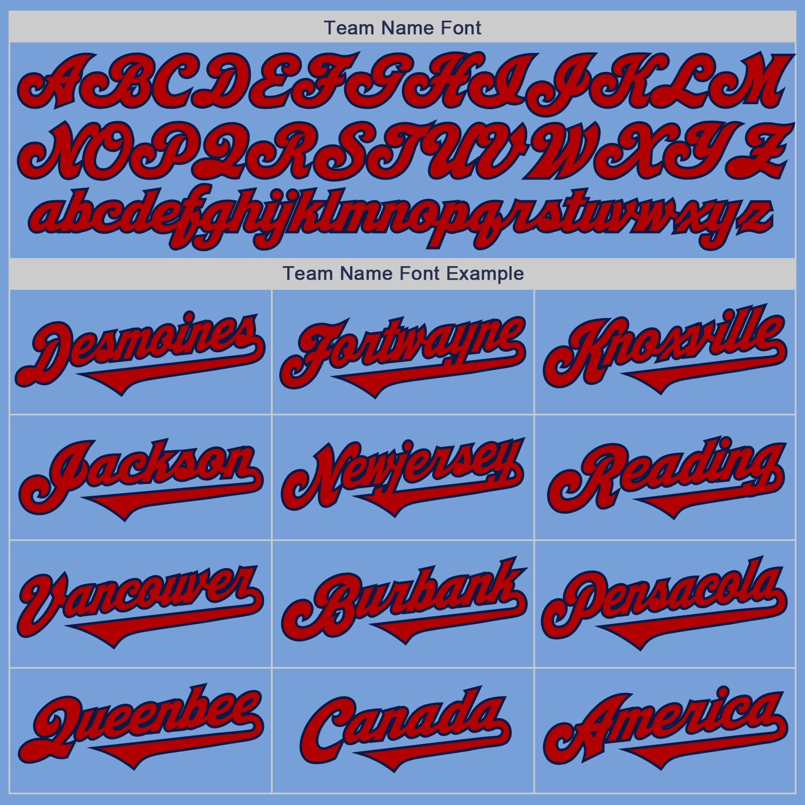 Custom Light Blue Red-Navy Authentic Two Tone Baseball Jersey view 4