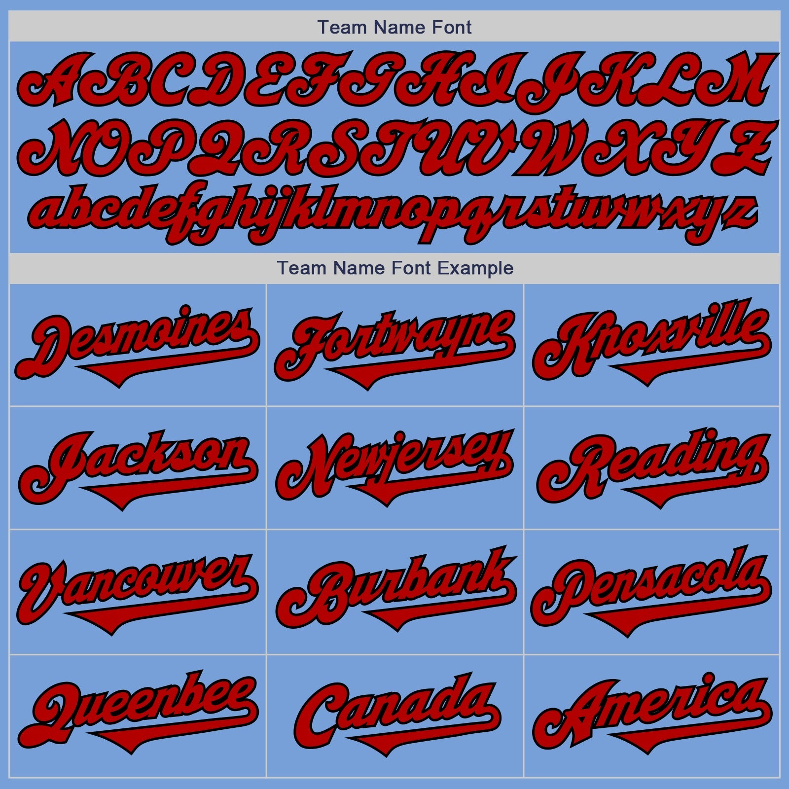 Custom Light Blue Red-Black Authentic Two Tone Baseball Jersey view 4