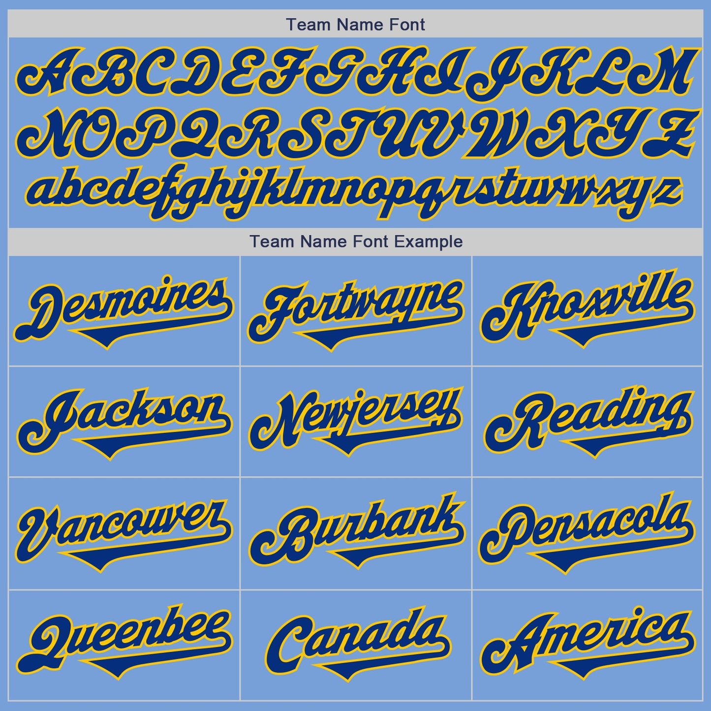 Custom Light Blue Royal-Yellow Authentic Two Tone Baseball Jersey view 4