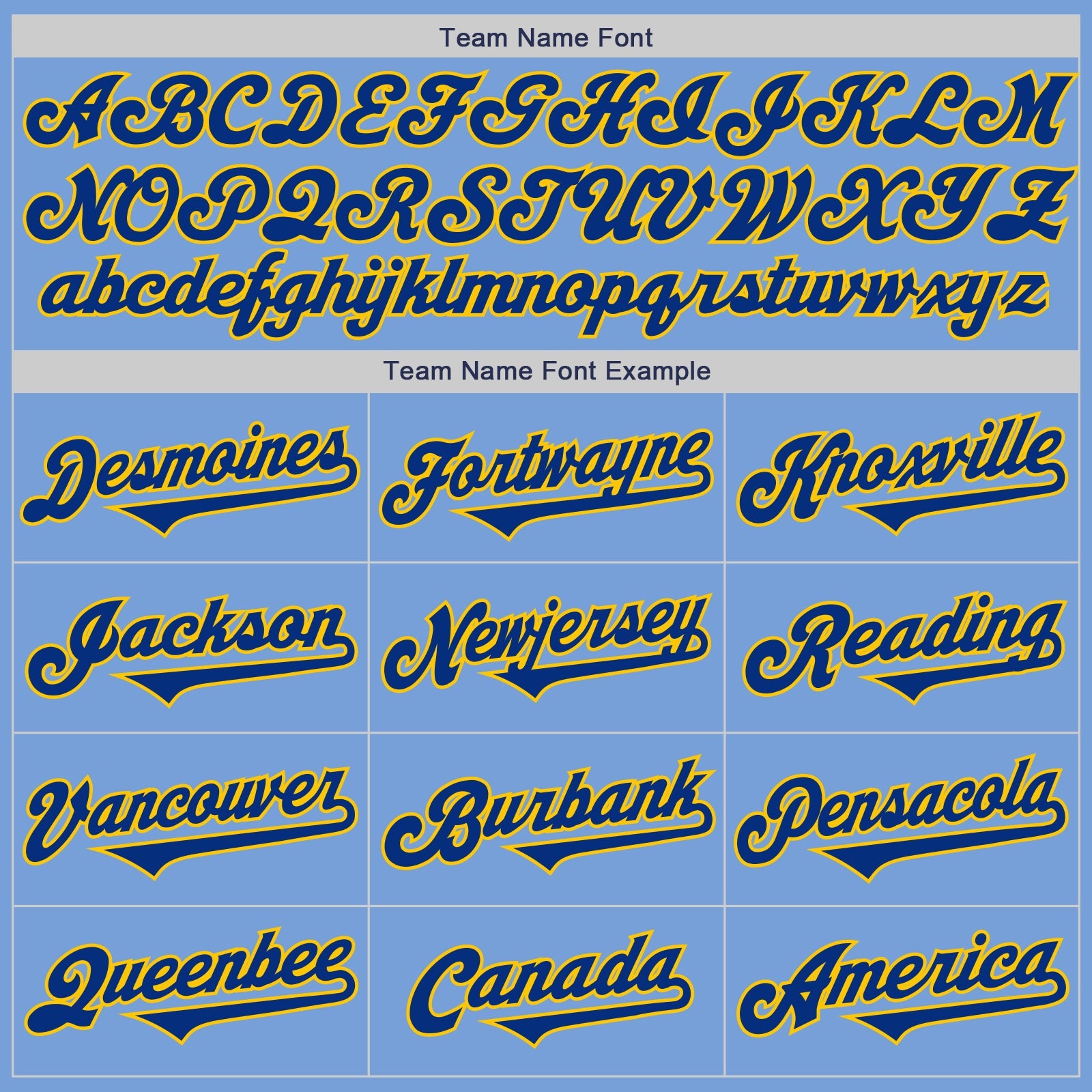 Custom Light Blue Royal-Yellow Authentic Two Tone Baseball Jersey view 4