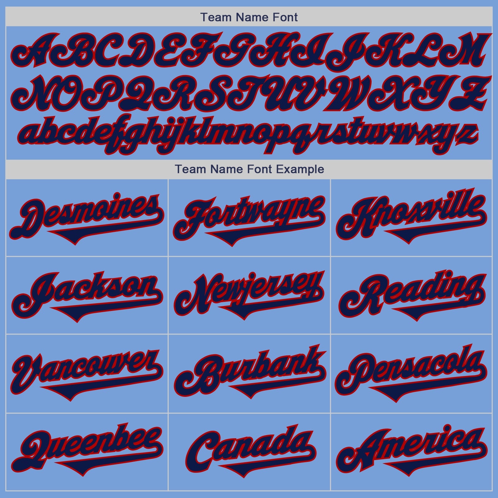 Custom Light Blue Navy-Red Authentic Two Tone Baseball Jersey view 4