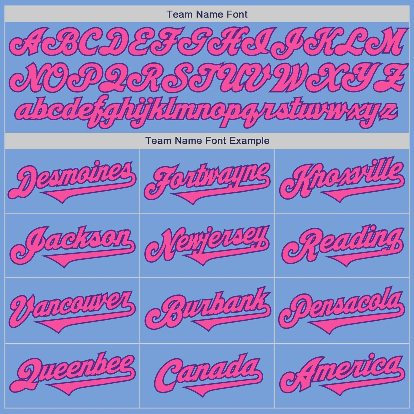 Custom Light Blue Pink-Purple Authentic Two Tone Baseball Jersey view 4