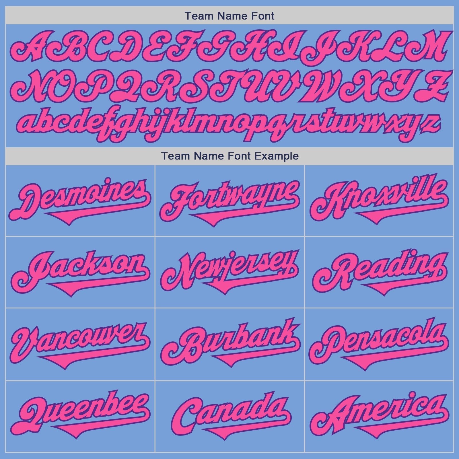 Custom Light Blue Pink-Purple Authentic Two Tone Baseball Jersey view 4