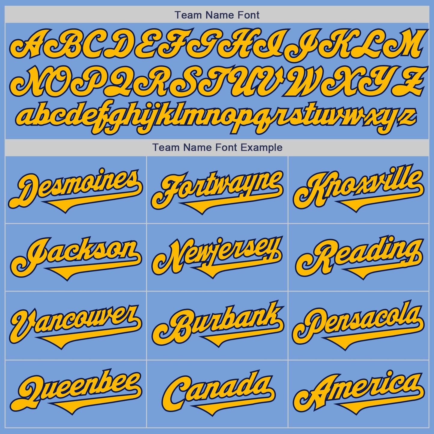 Custom Light Blue Gold-Navy Authentic Two Tone Baseball Jersey view 4