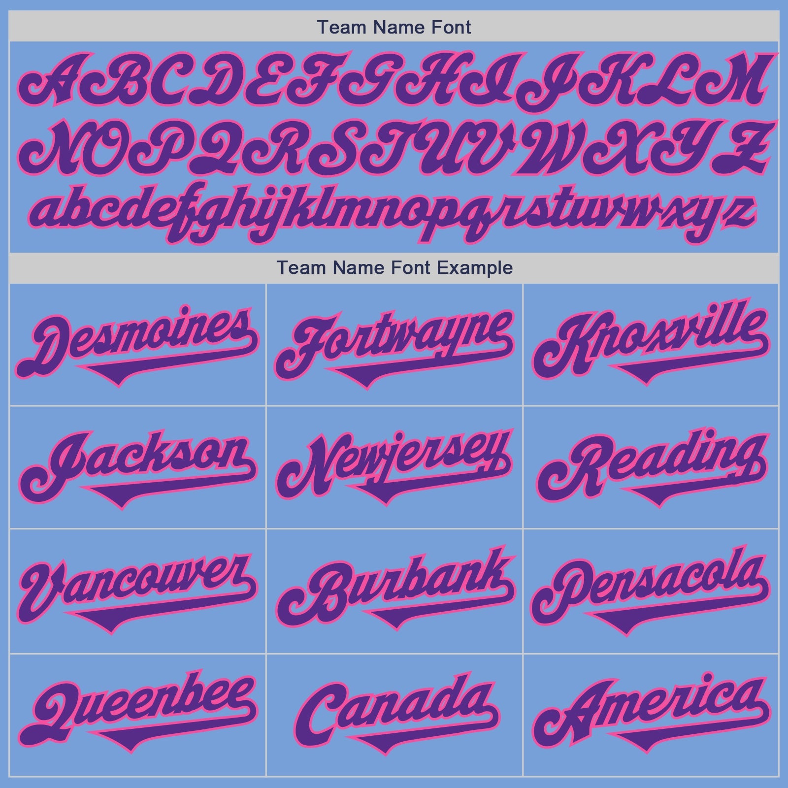 Custom Light Blue Purple-Pink Authentic Two Tone Baseball Jersey view 4