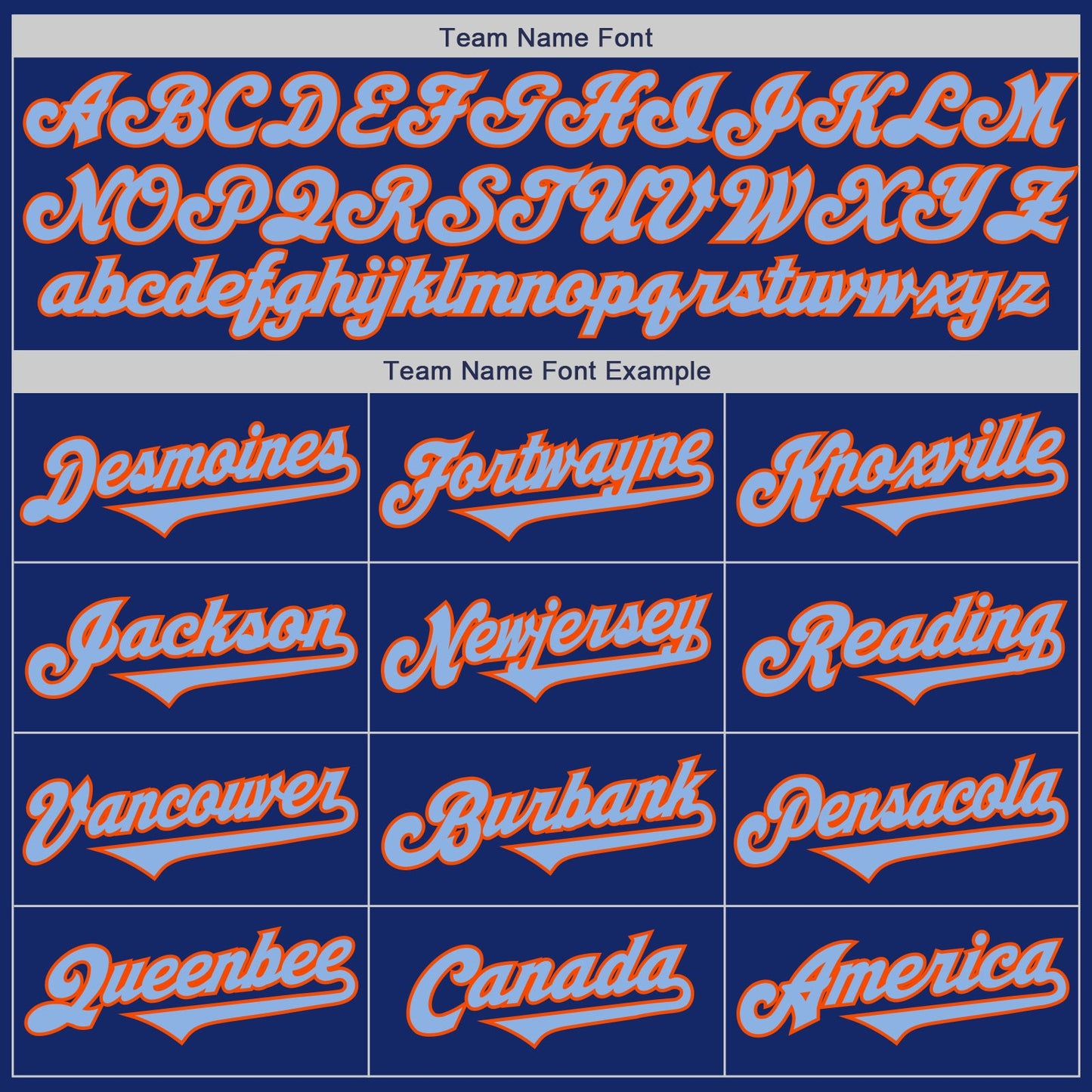 Custom Royal Light Blue-Orange Authentic Two Tone Baseball Jersey view 4