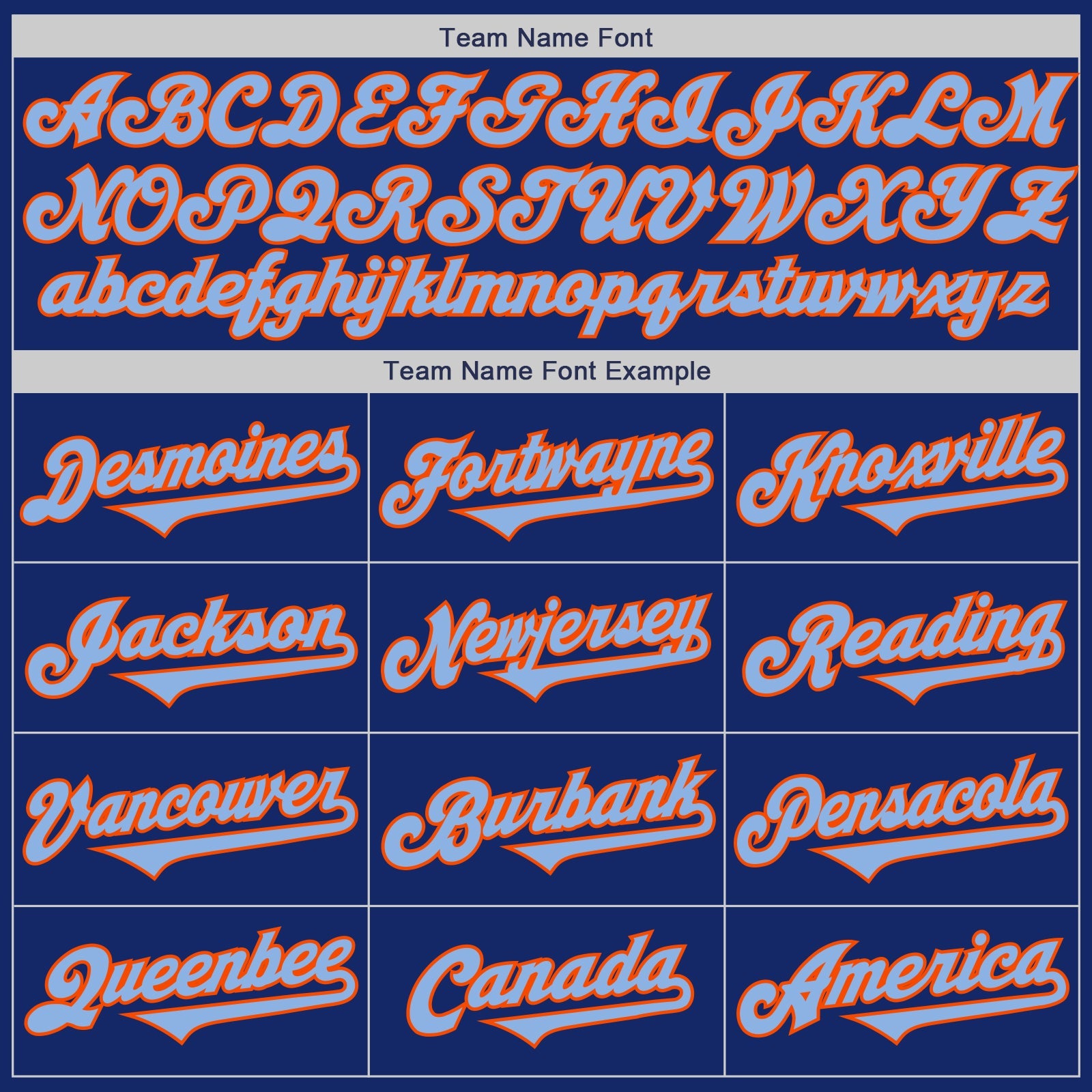 Custom Royal Light Blue-Orange Authentic Two Tone Baseball Jersey view 4