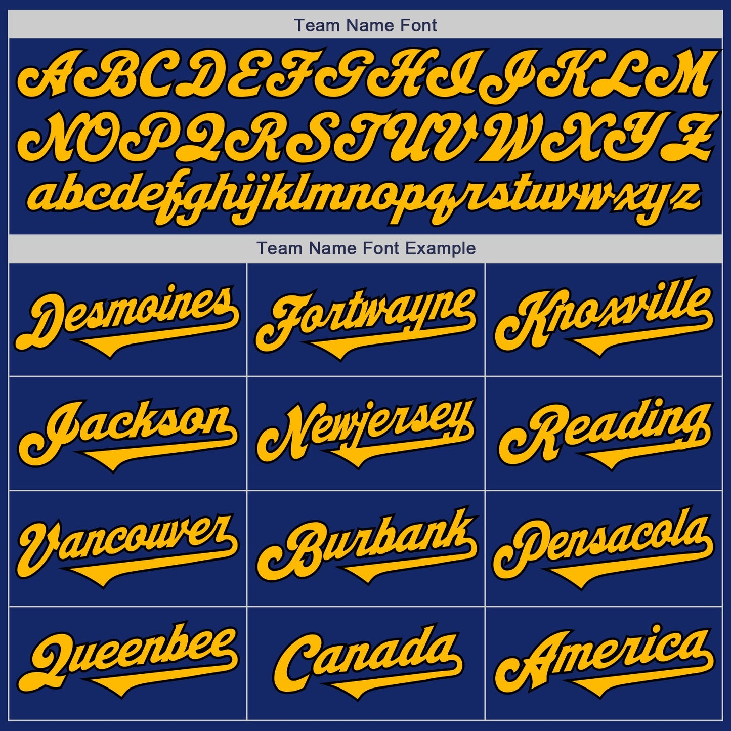 Custom Royal Gold-Black Authentic Two Tone Baseball Jersey view 4