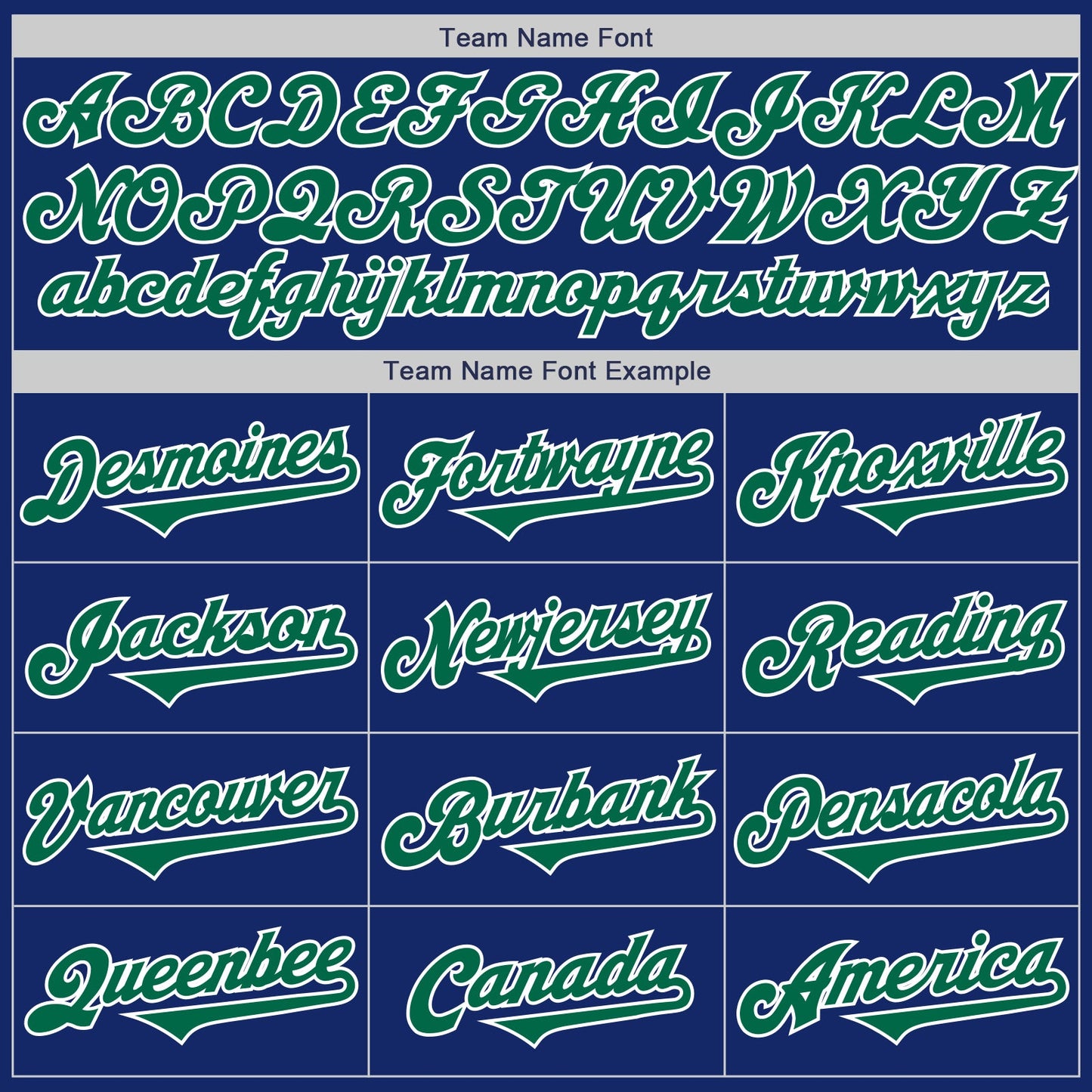 Custom Royal Kelly Green-White Authentic Two Tone Baseball Jersey view 4