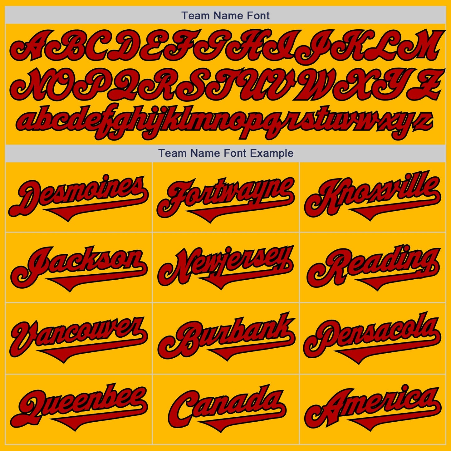 Custom Gold Red-Black Authentic Two Tone Baseball Jersey view 4