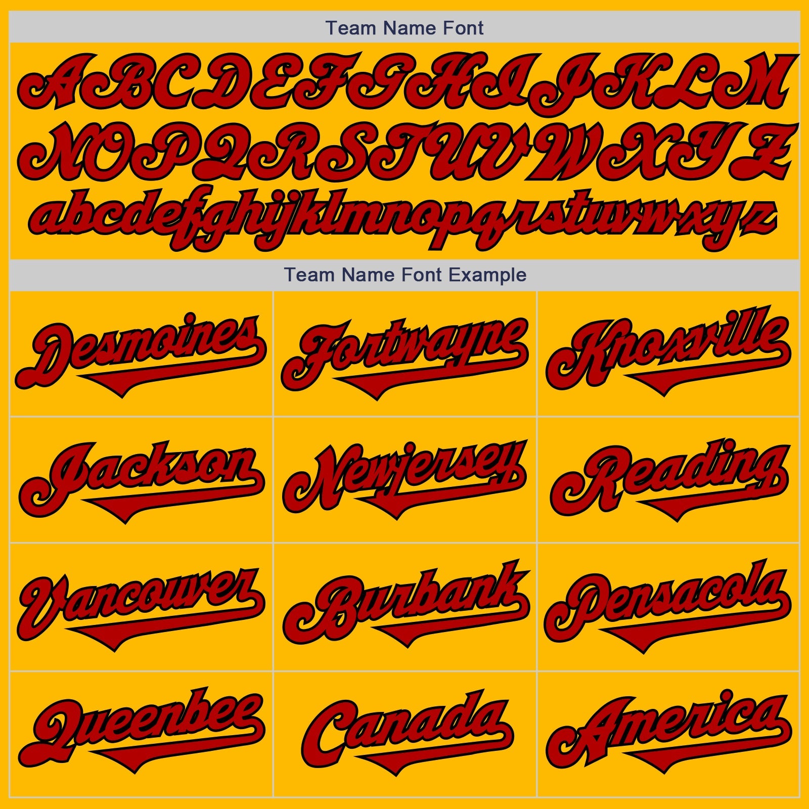 Custom Gold Red-Black Authentic Two Tone Baseball Jersey view 4