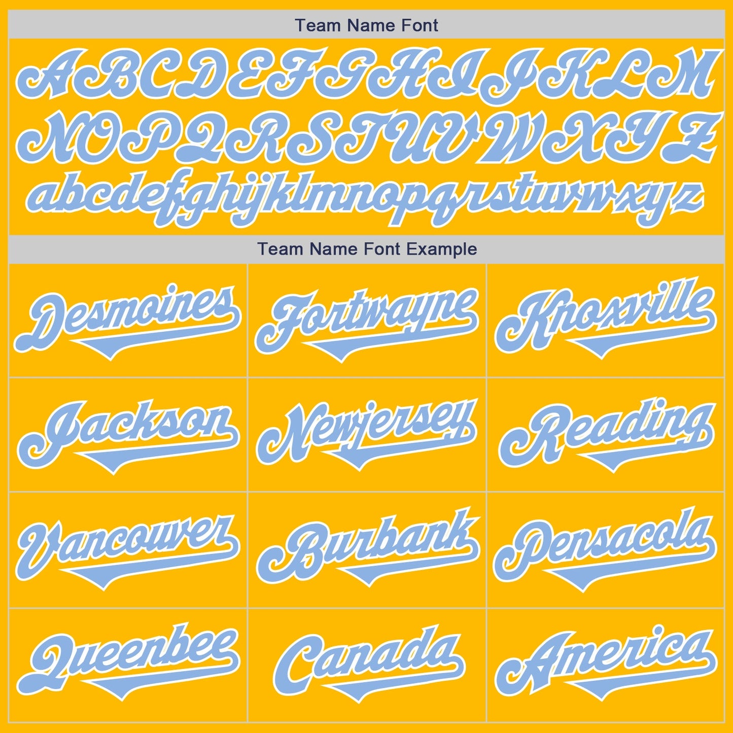 Custom Gold Light Blue-White Authentic Two Tone Baseball Jersey view 4